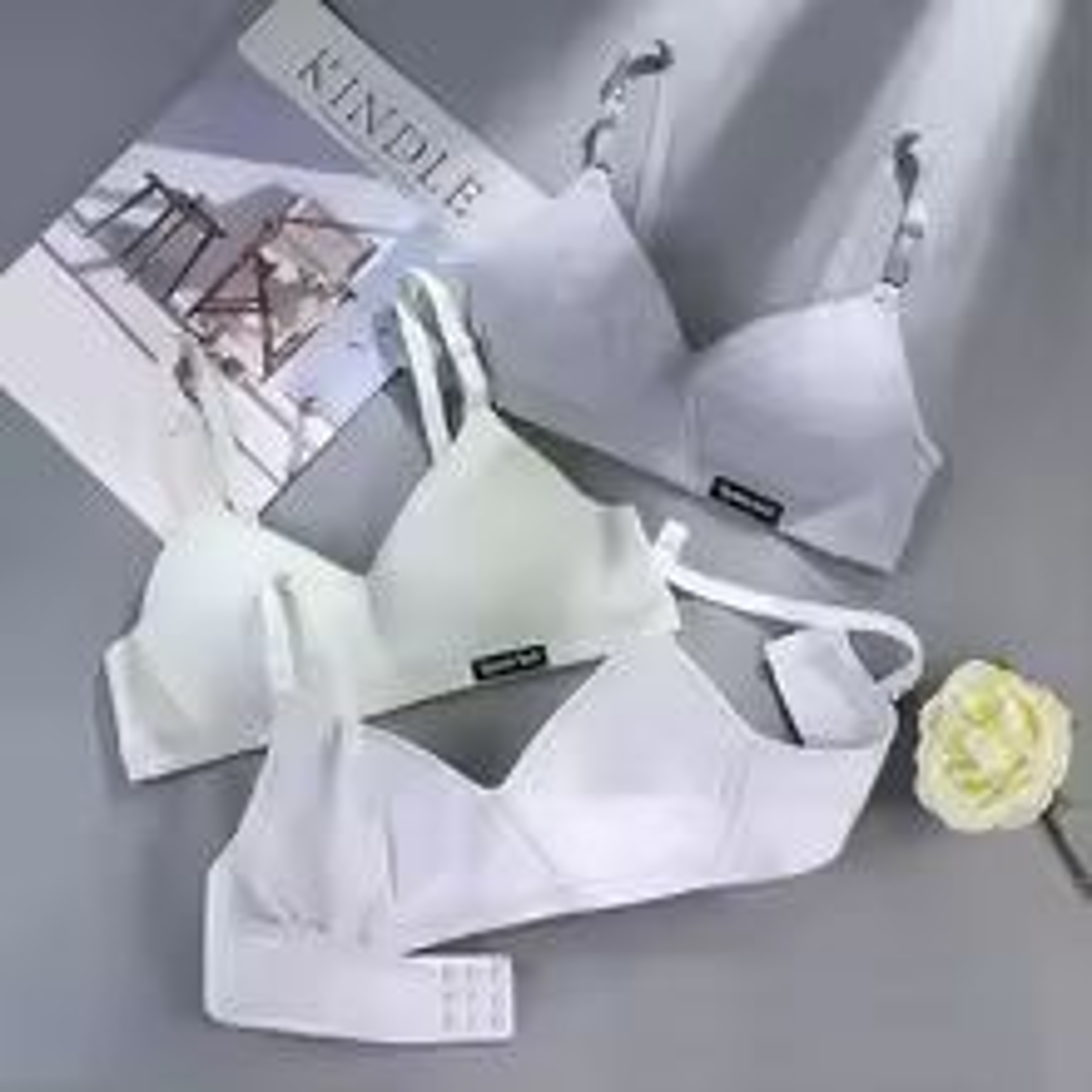 Seamless Soft Training Bra For Girls No Underwire SkinFriendly School Teen Underwear 1