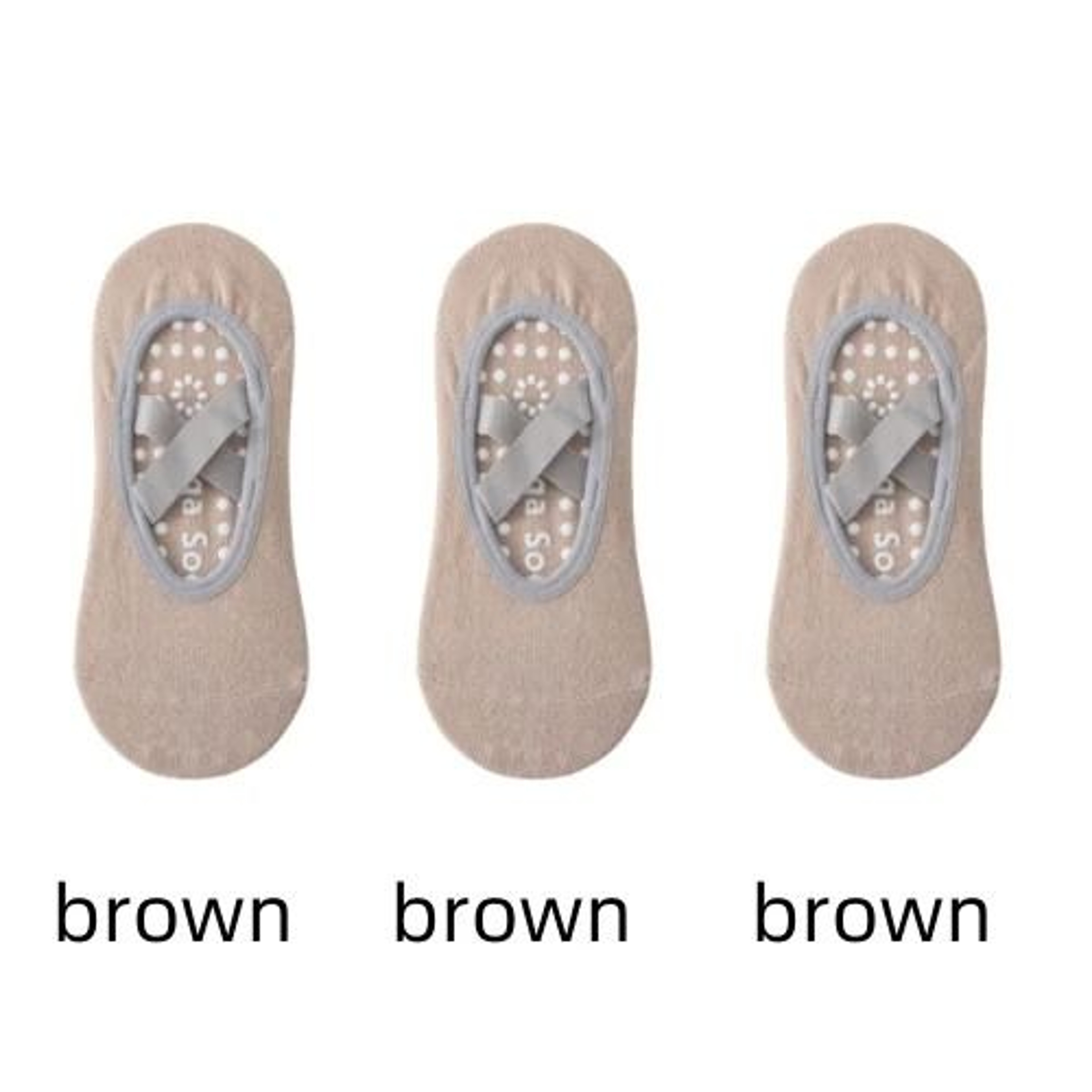 Women Yoga Socks Silicone Anti Slip Ballet Pilates Sport Socks 19