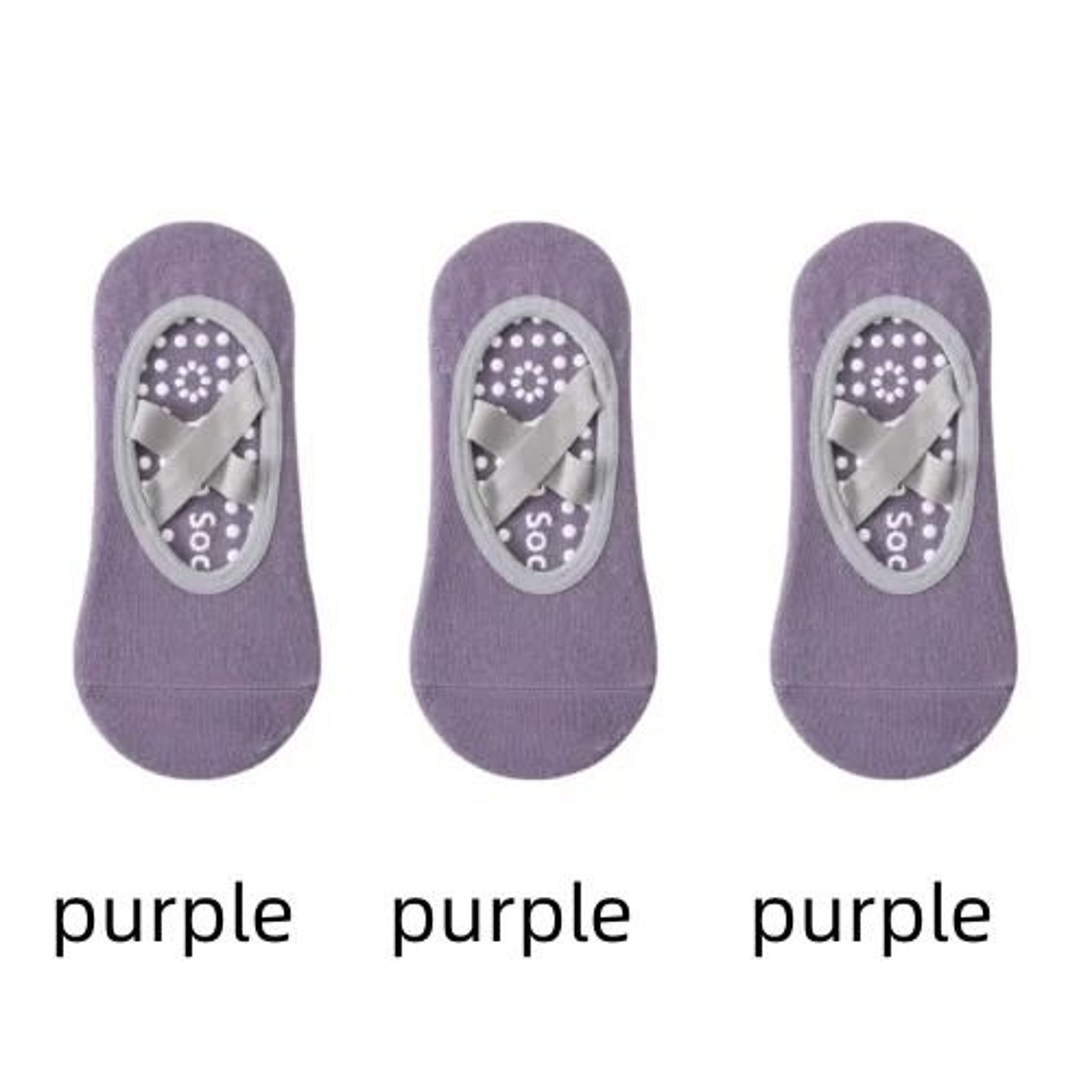 Women Yoga Socks Silicone Anti Slip Ballet Pilates Sport Socks 23