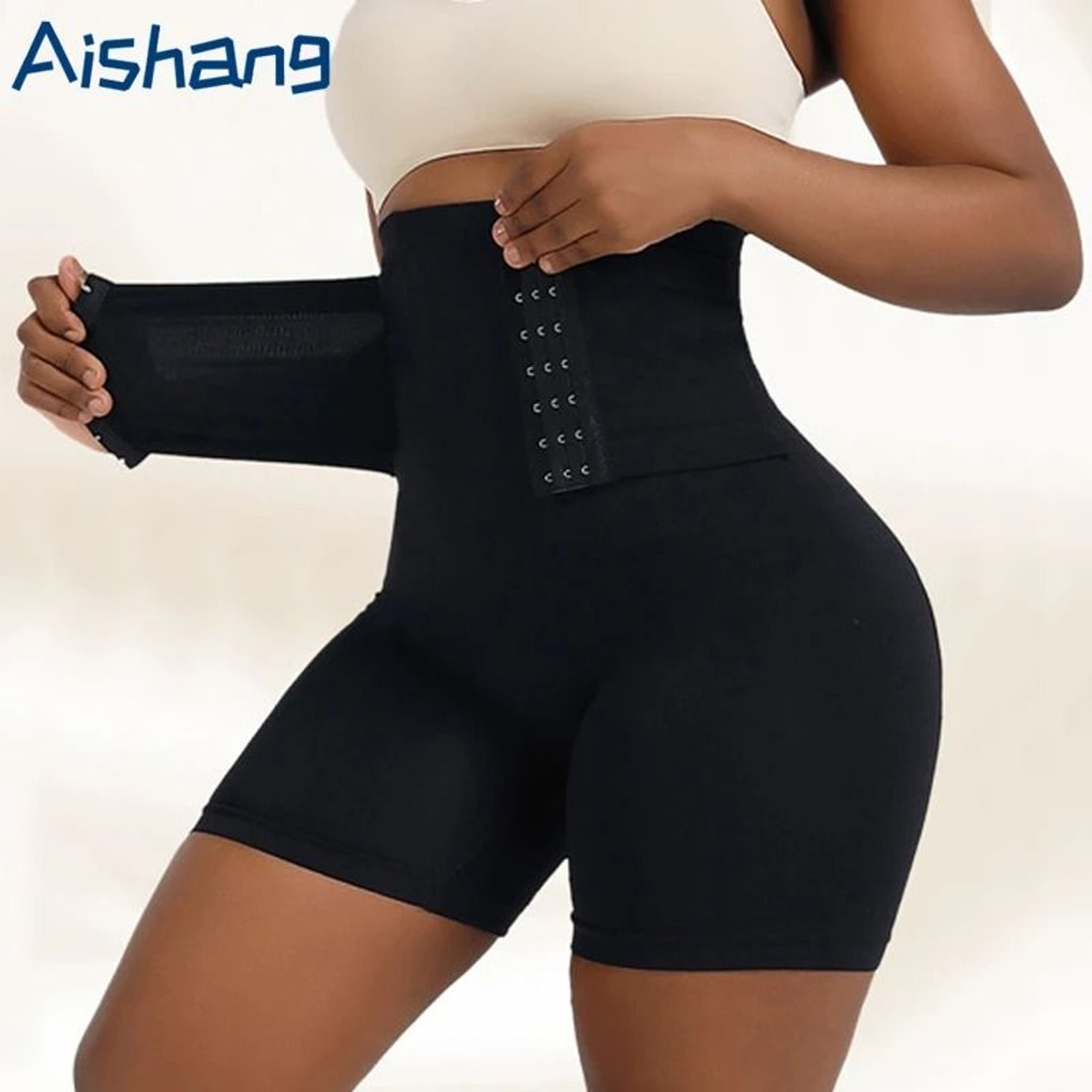 Shapewear For Women Tummy Control Body Shaper Fajas Shorts With Hook Butt Lifter Panties 0