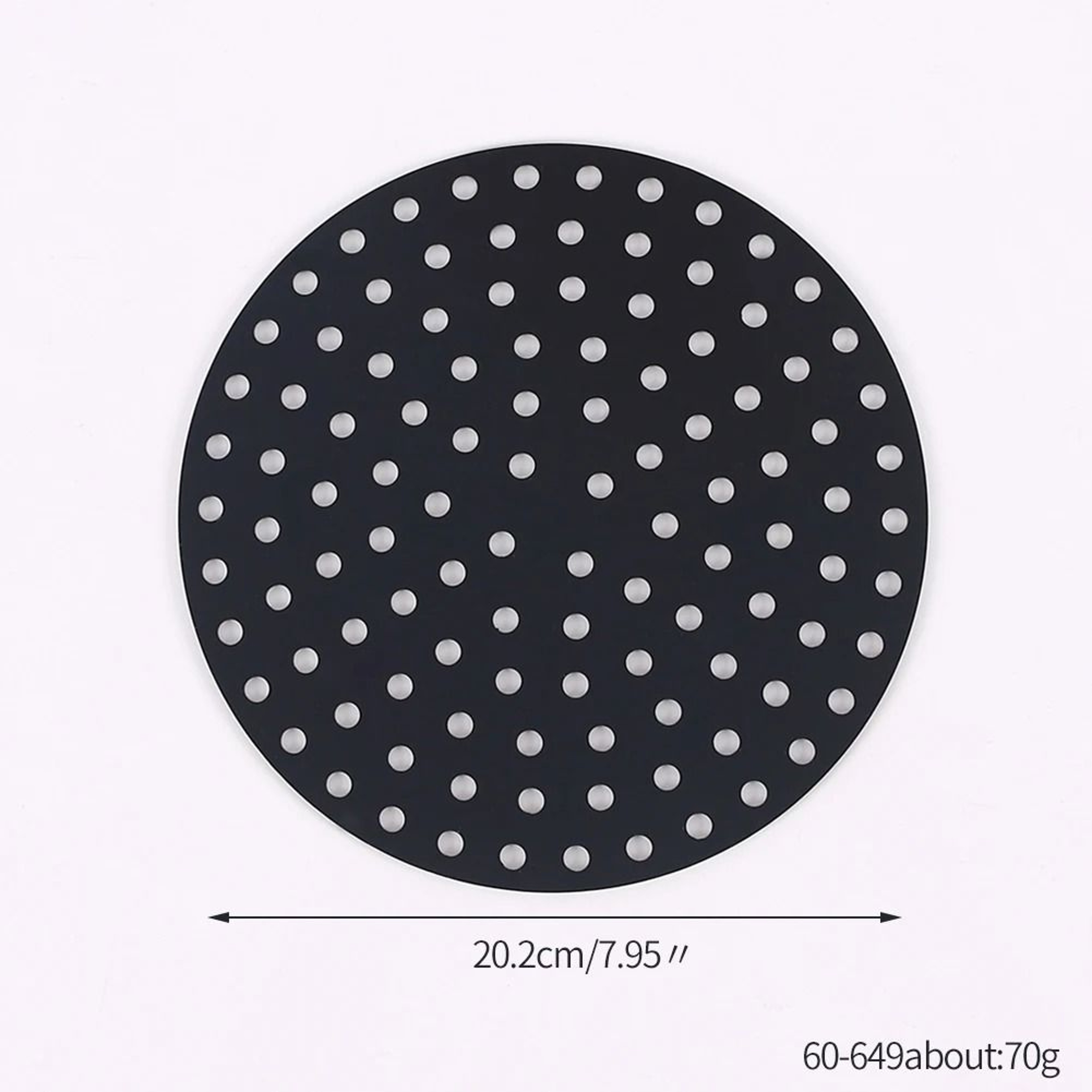 Air Fryer Silicone Liner Mat Reusable Non Stick Baking Mat Round Square Kitchen Accessory 10