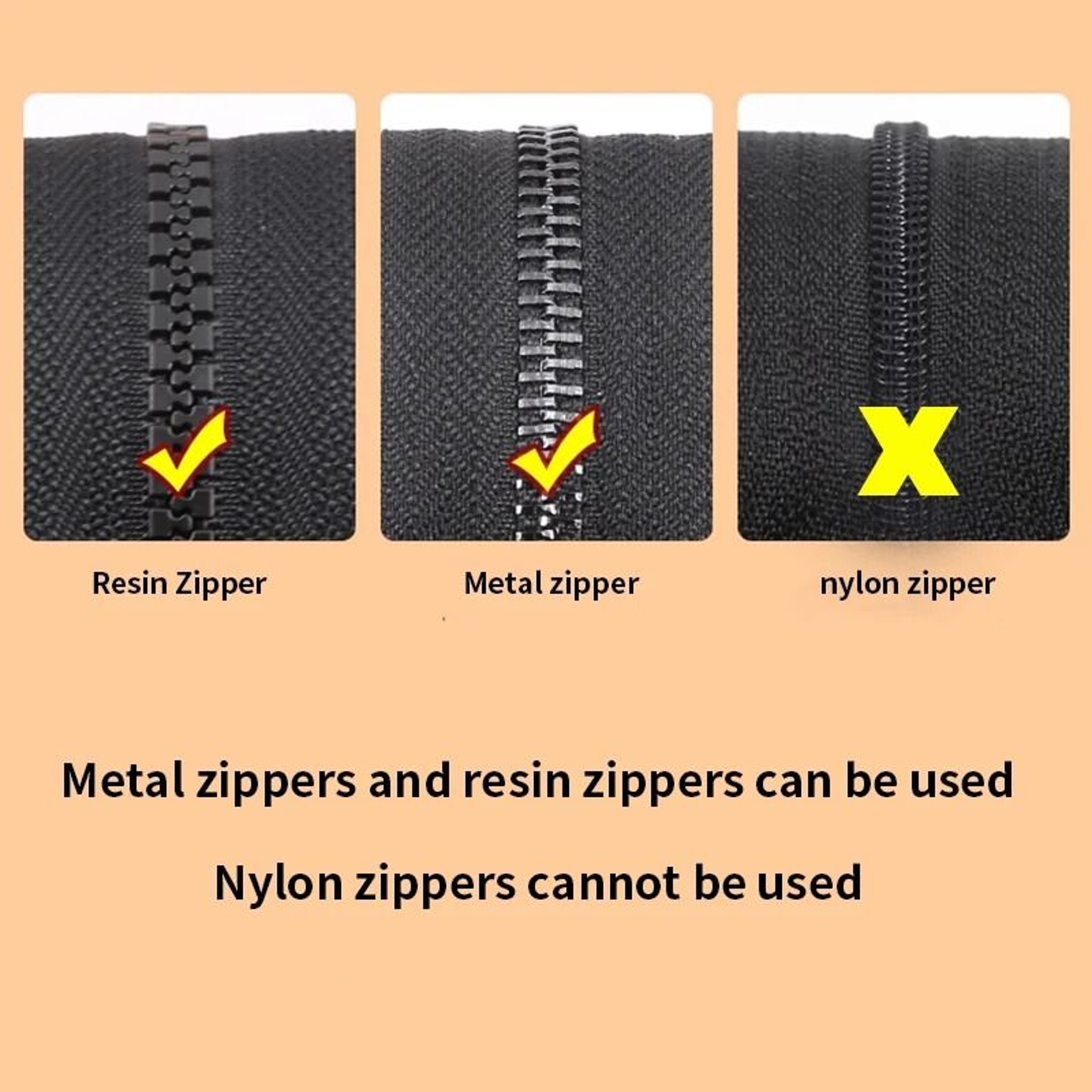 Universal Detachable Metal Zipper Slider Puller Repair Kit For Clothing And Luggage 1