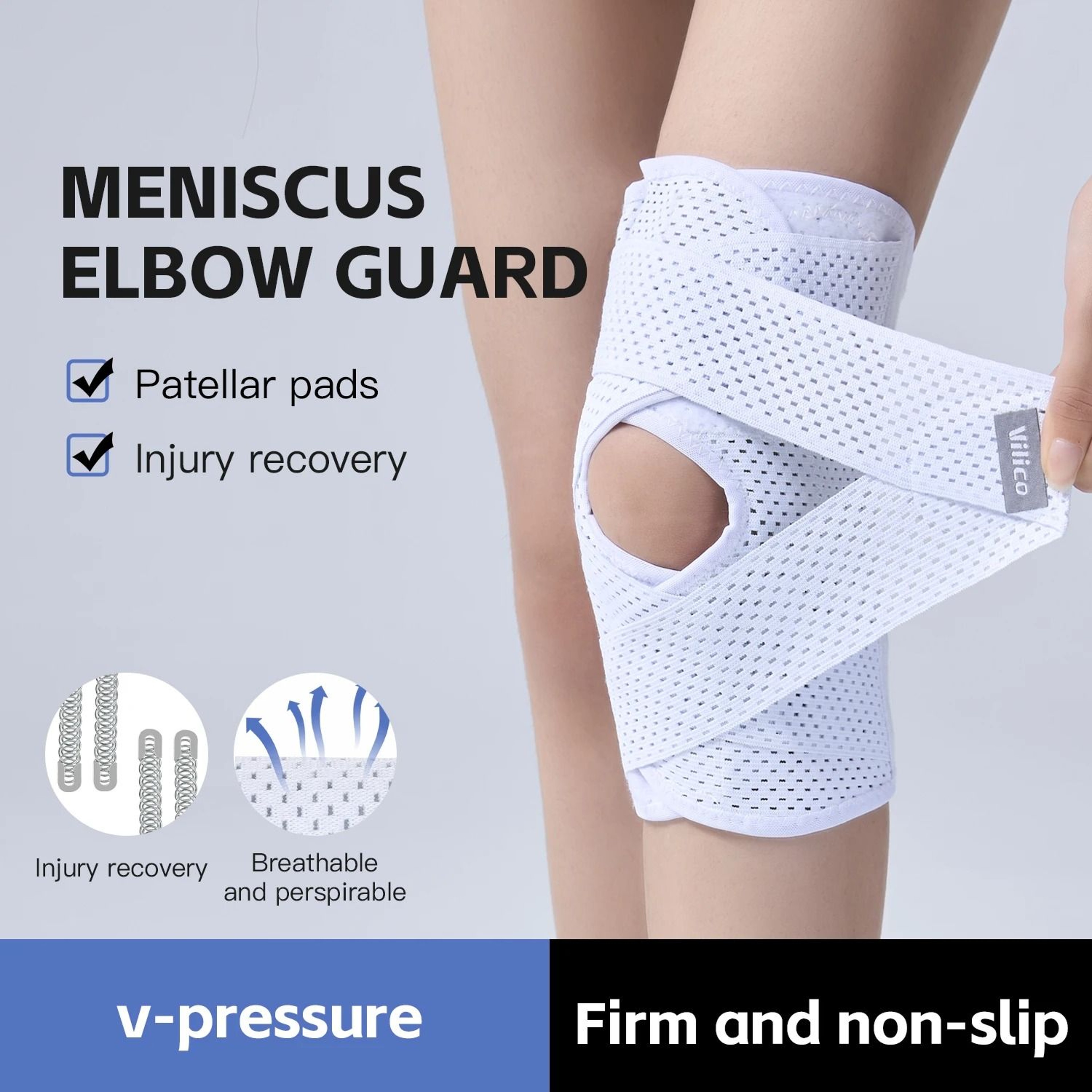 Summer Lightweight Outdoor Sports Knee Pads For Men Women Basketball Running Hiking 1