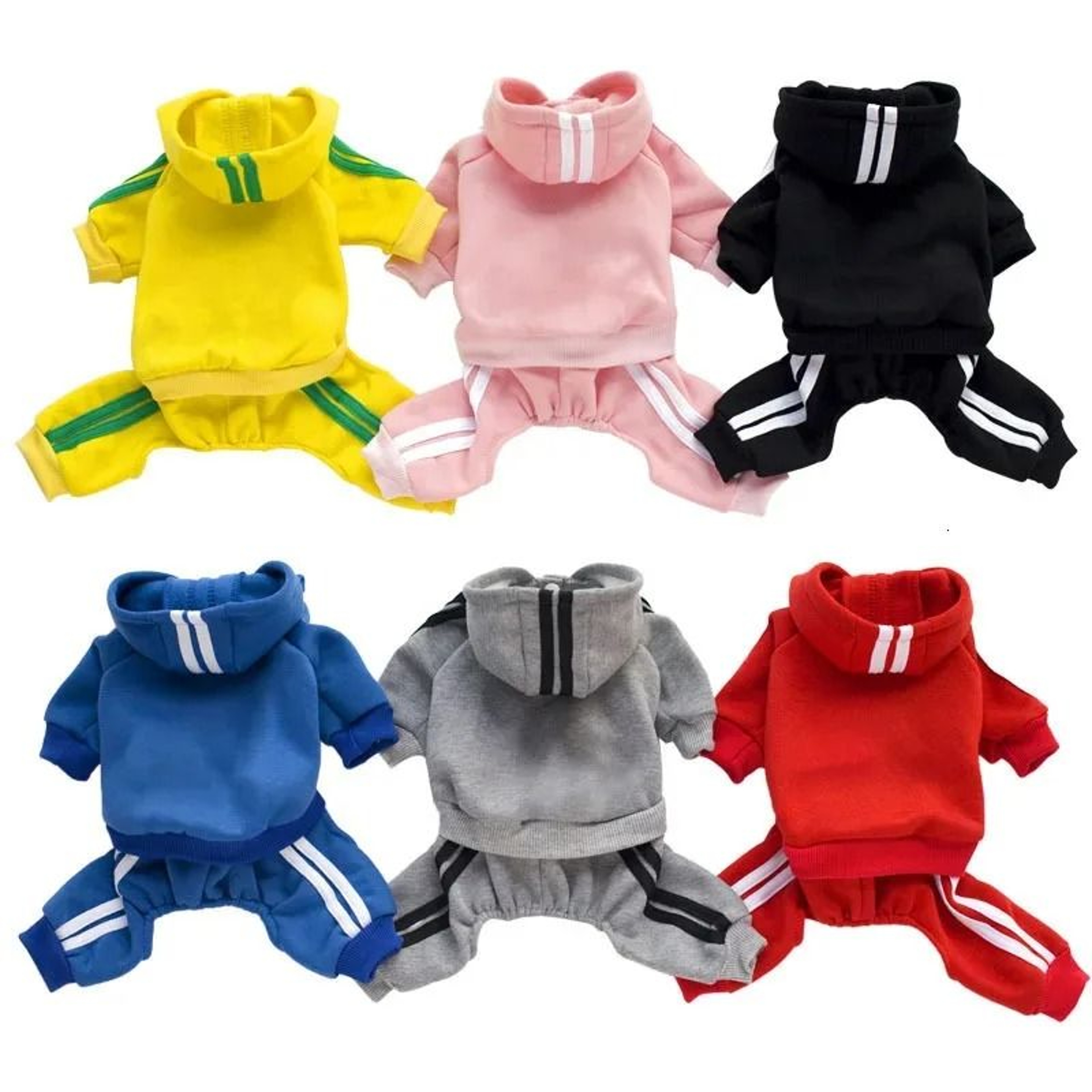 Adidog Dog Jumpsuit Sports Suit For Small Dogs 4
