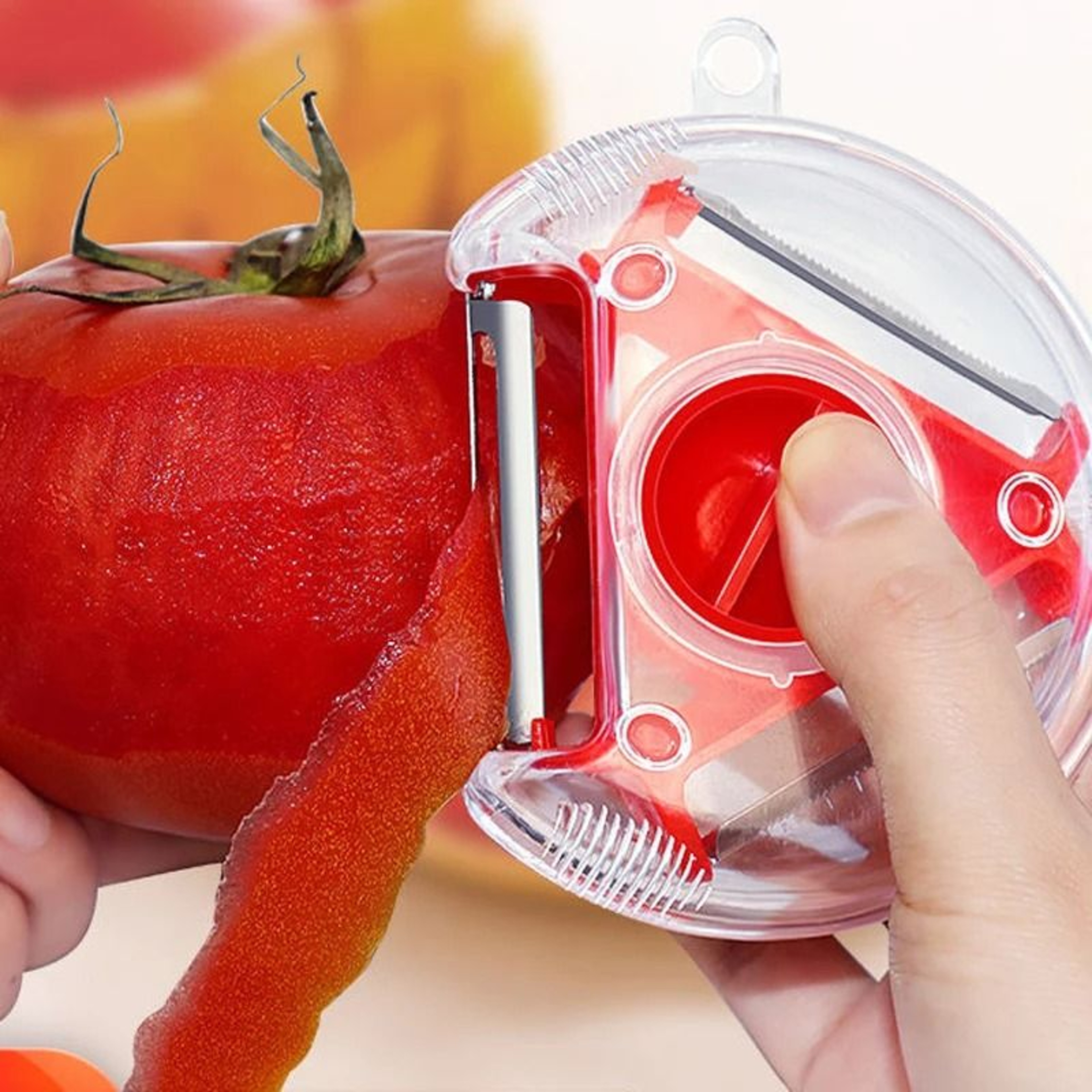 3 In 1 Magic Trio Peeler Set Slicer Shredder And Julienne Cutter 4