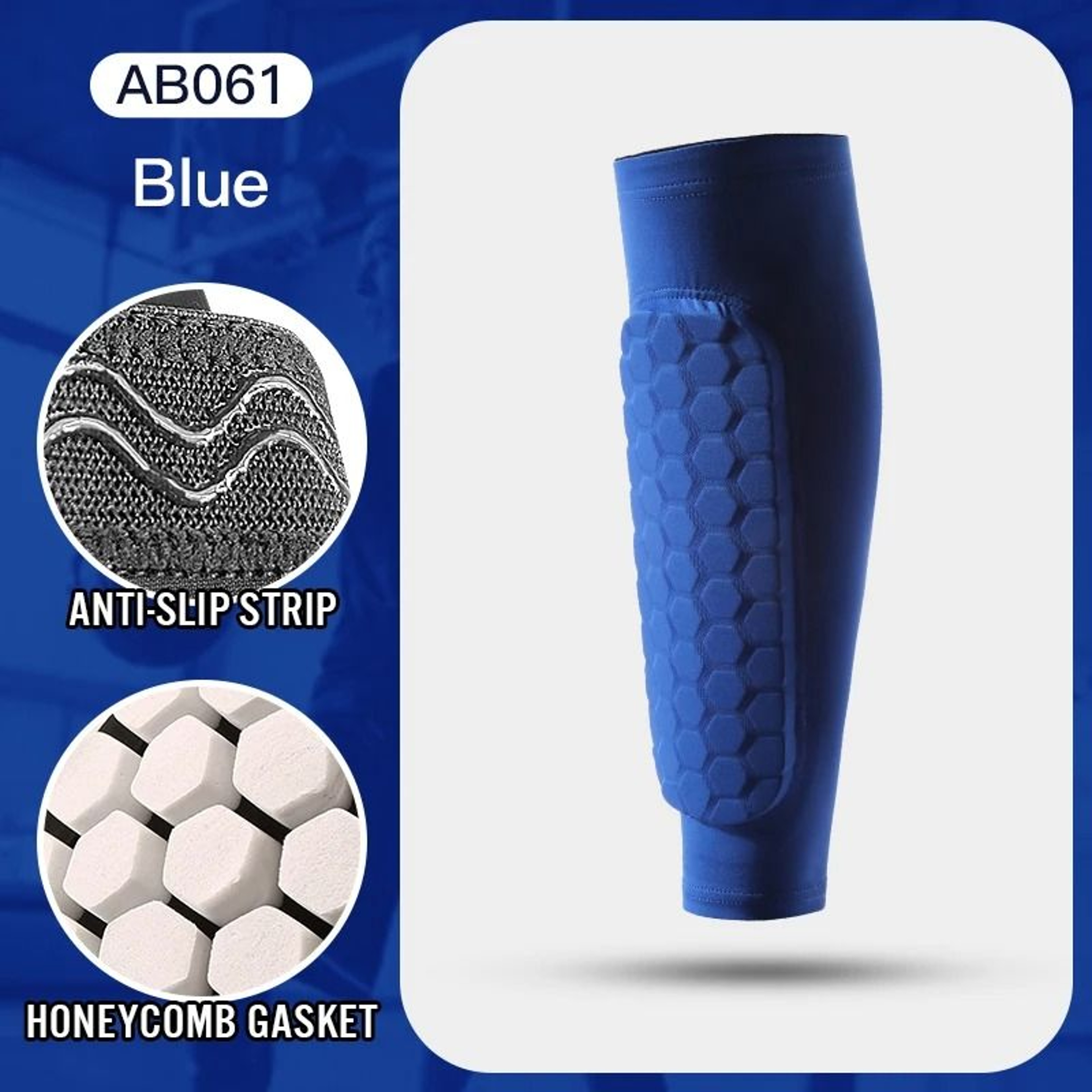 Football Shin Guard Socks Sleeves With Foam Calf Compression Sleeve Sports Legging Soccer Equipment 9