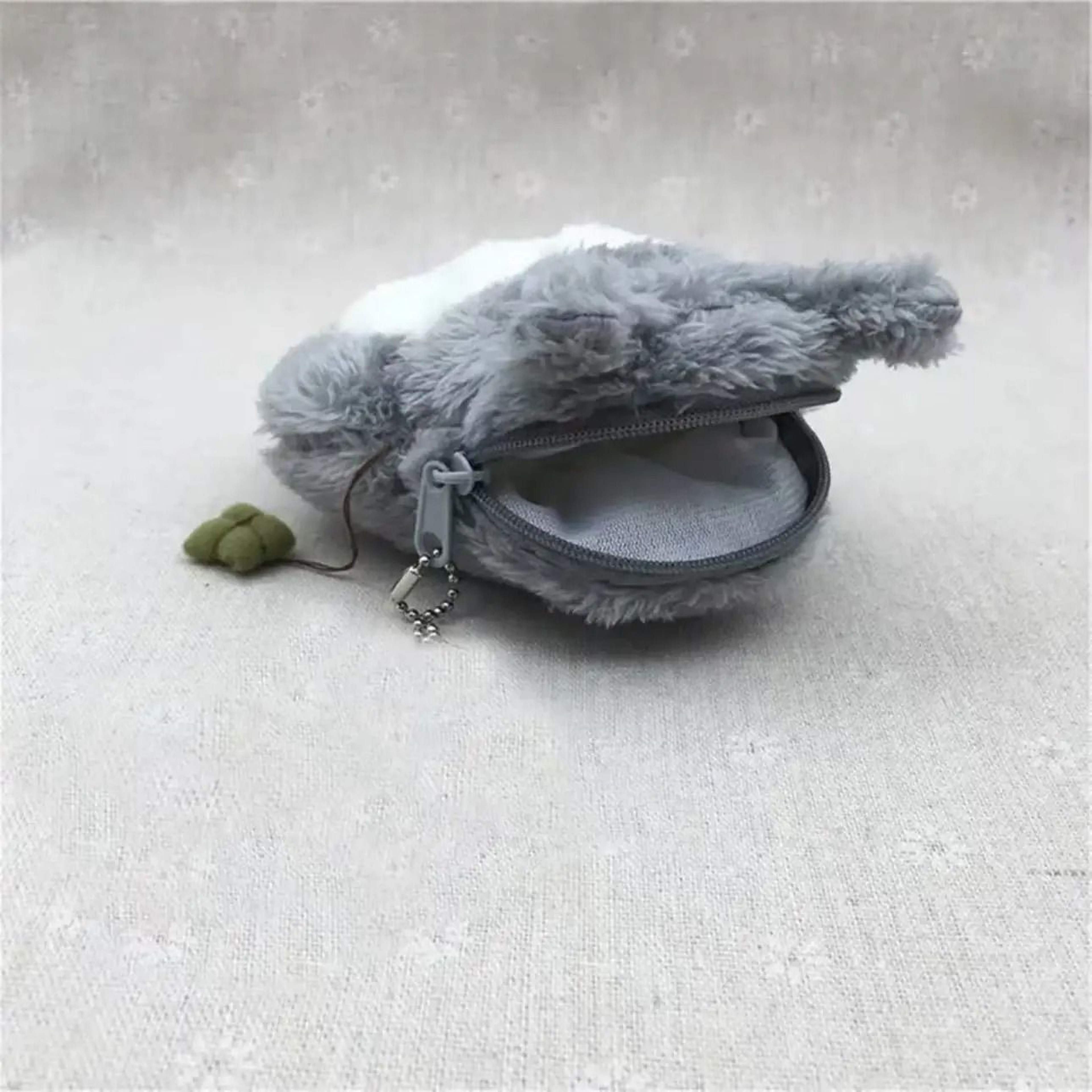 Cute Cat Plush Coin Purse Small Wallet For Girls Teens Women 1