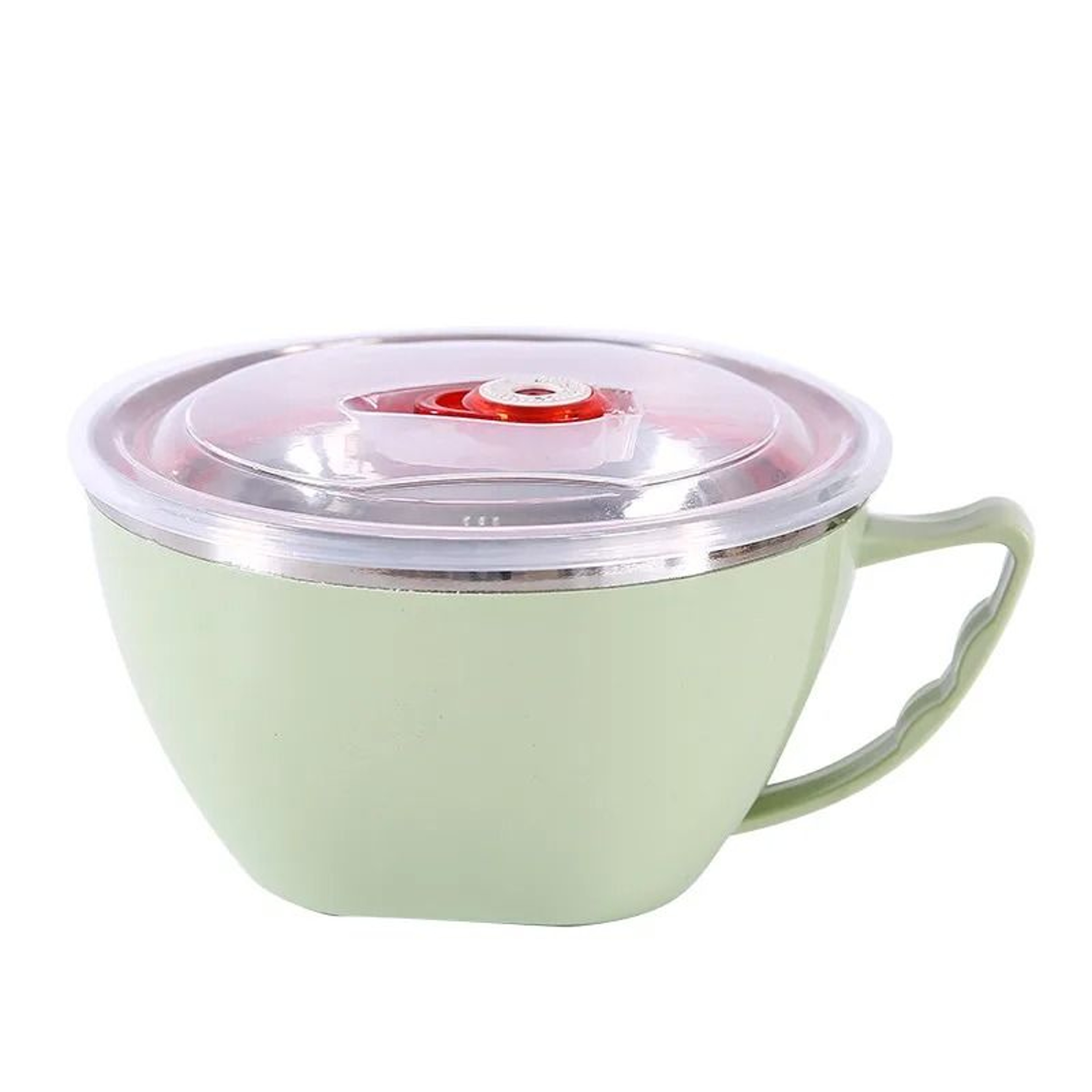 Stainless Steel Bowl With Handle Anti Scalding Instant Noodle Bowl 6