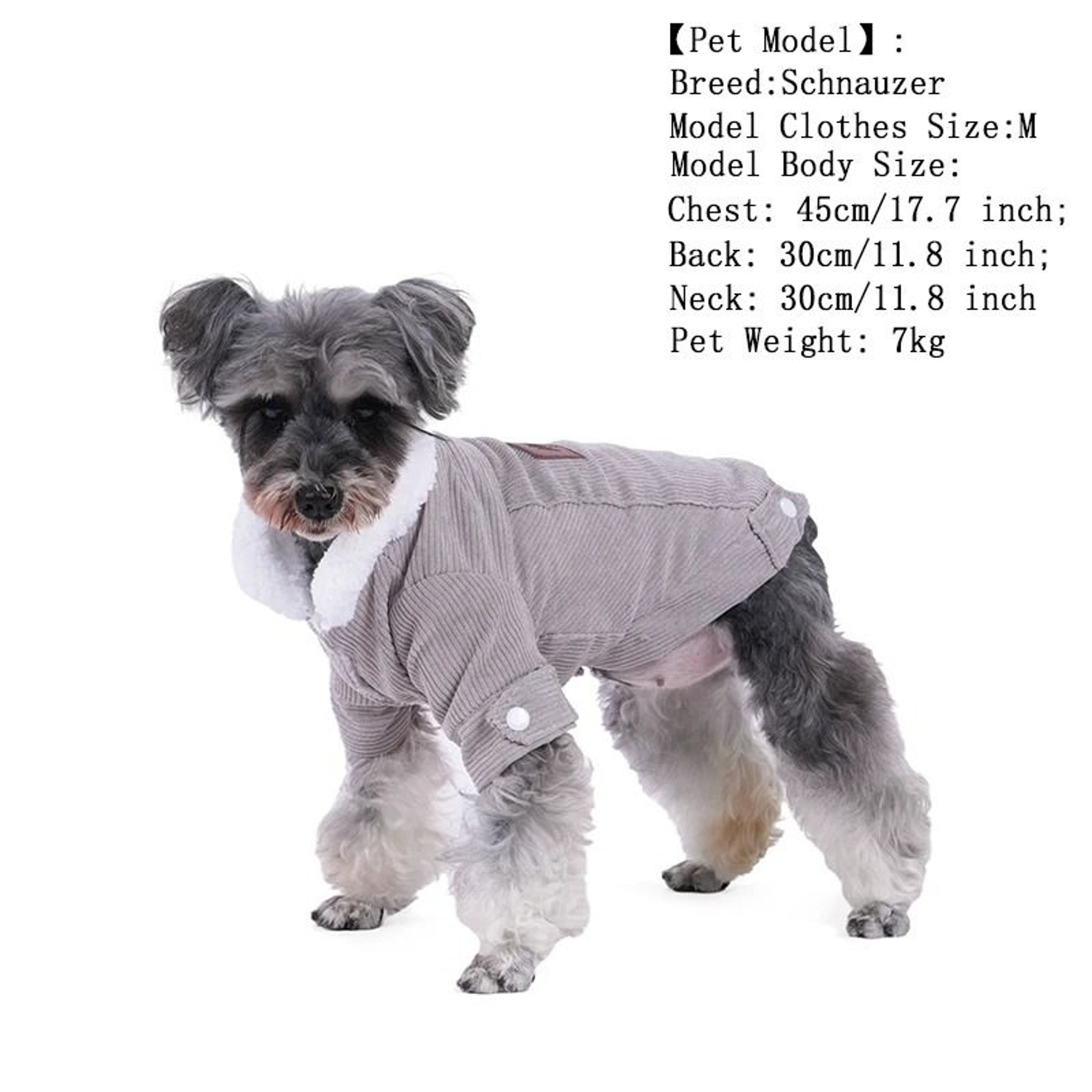 Winter Warm Fleece Dog Jacket For Small And Medium Dogs 4