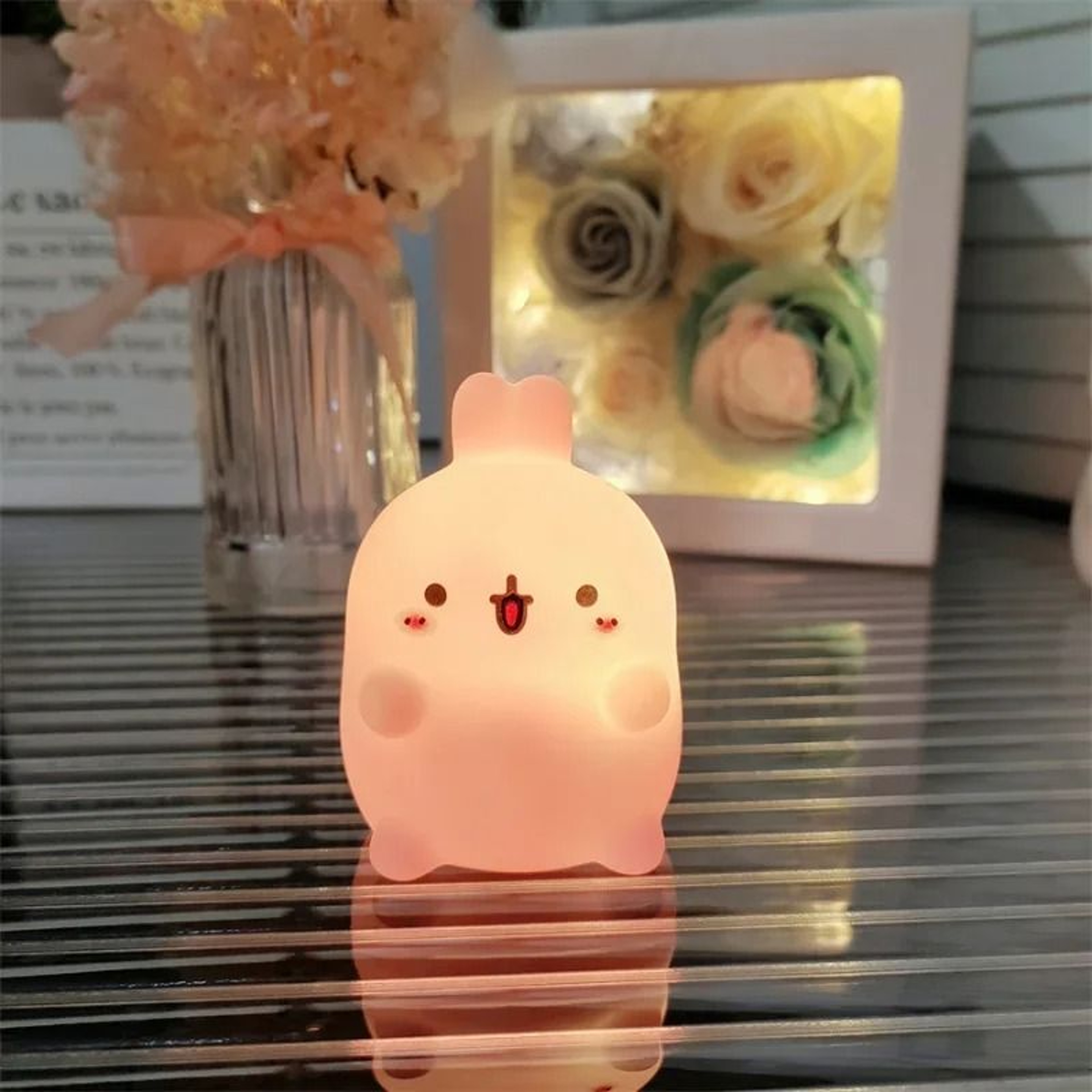 Rabbit Night Light Bedside LED Table Lamp 3