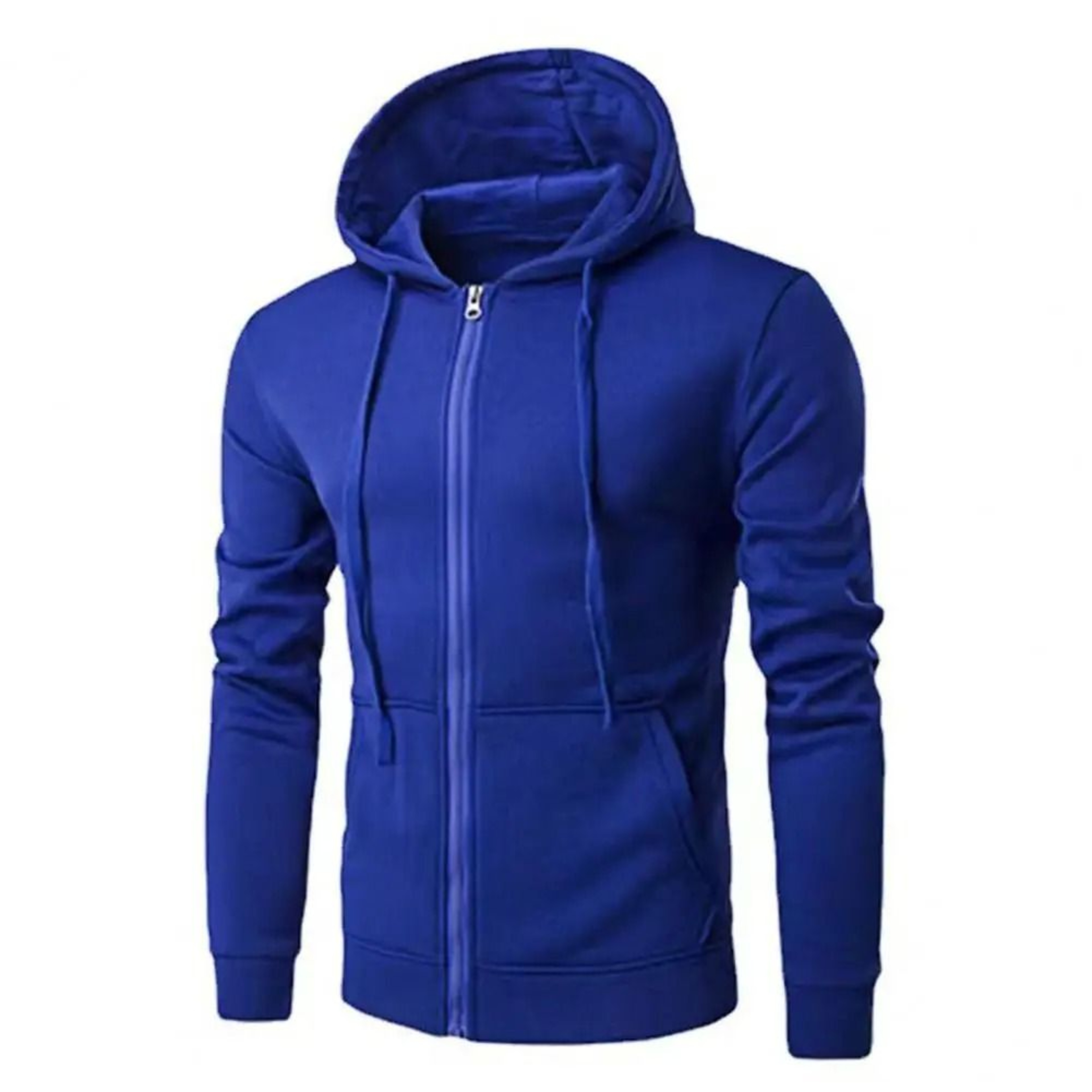 Autumn Men Sweatshirt Long Sleeve Zipper Hoodie Slim Fit 2