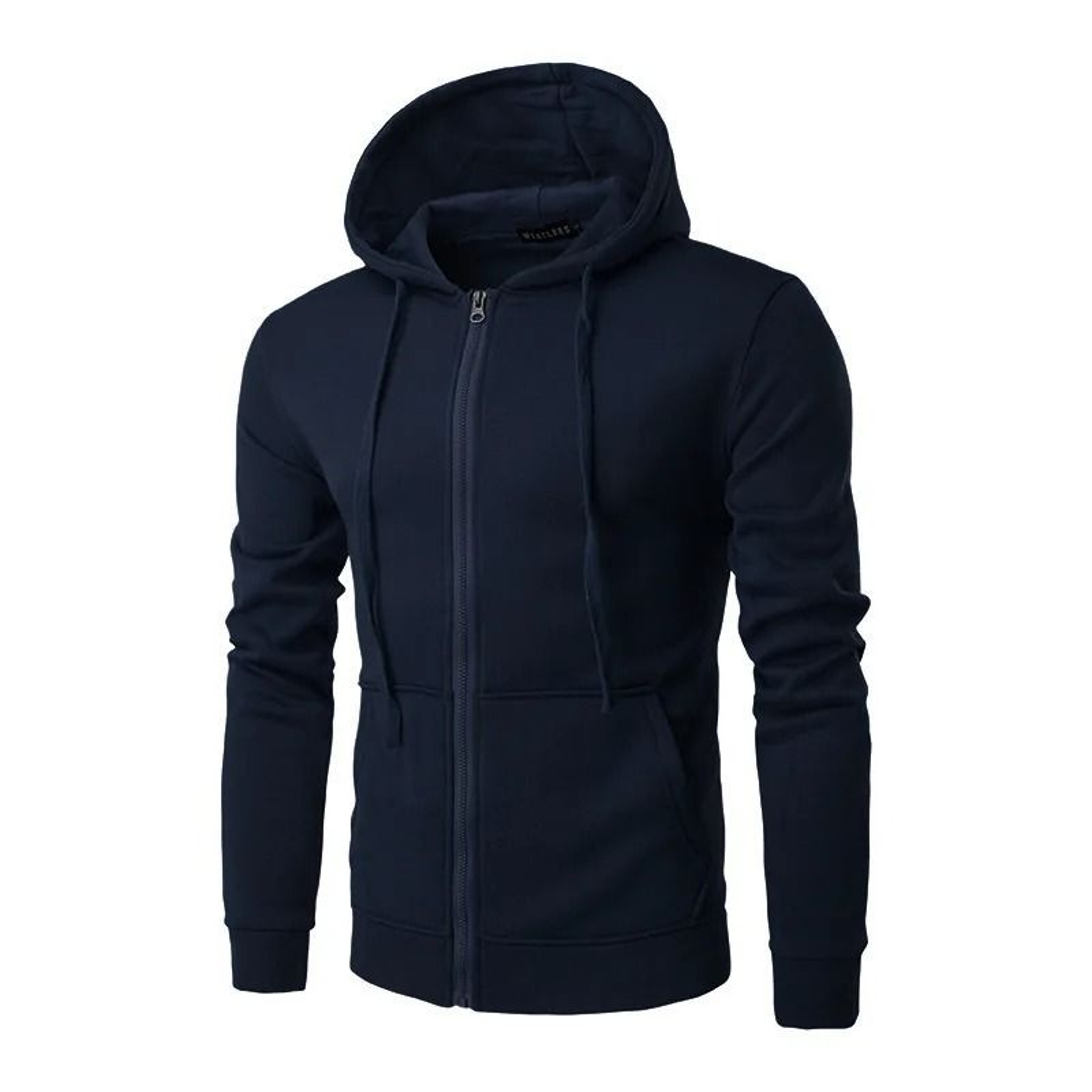Autumn Men Sweatshirt Long Sleeve Zipper Hoodie Slim Fit 6