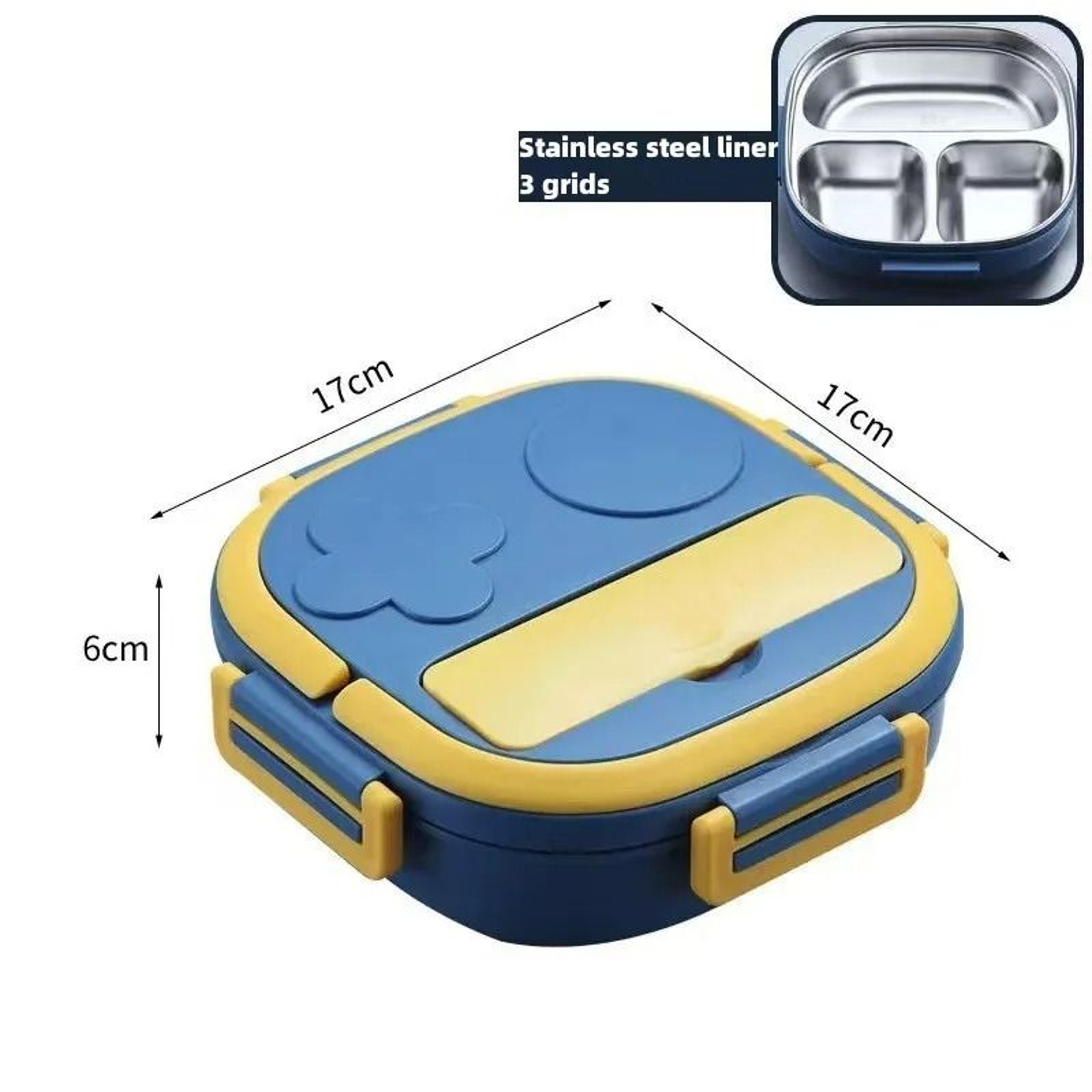 Portable 304 Stainless Steel Lunch Box For Kids And AdultsEnjoy Meals On The Go With This Reliable  7
