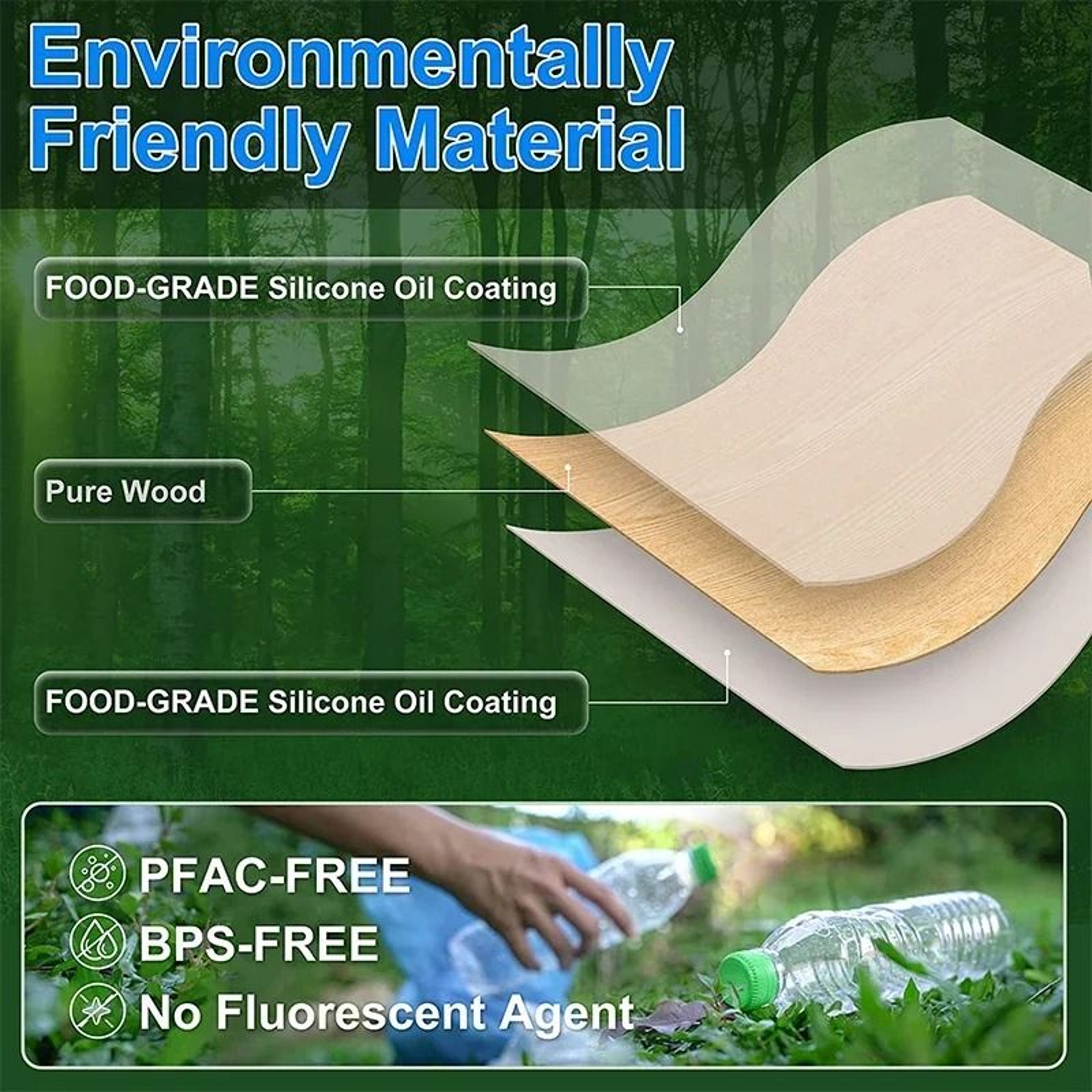 Air Fryer Parchment Paper Liners Square Perforated Disposable Sheets 2