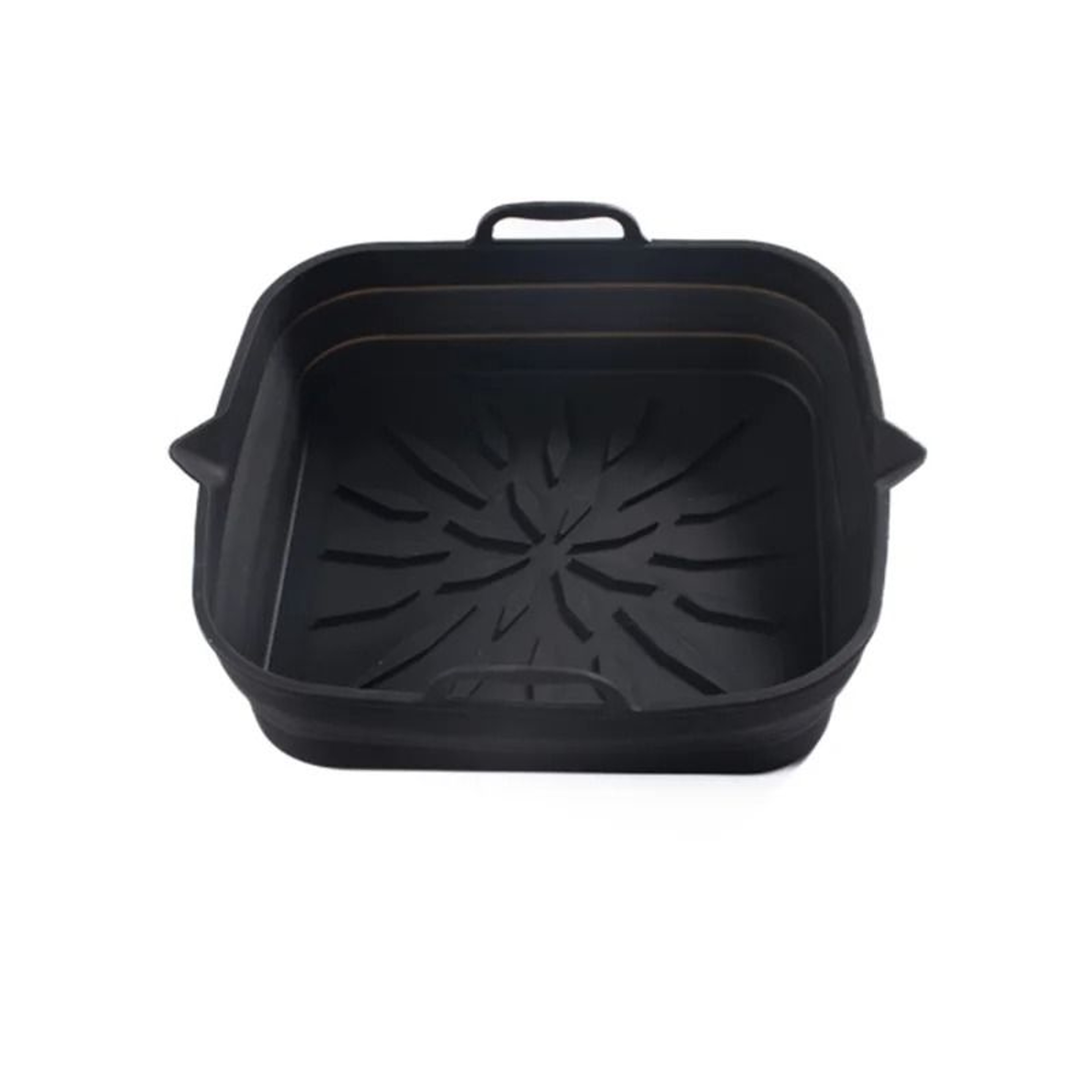 Silicone Square Air Fryer Liner Reusable Baking Tray And Basket Insert 8