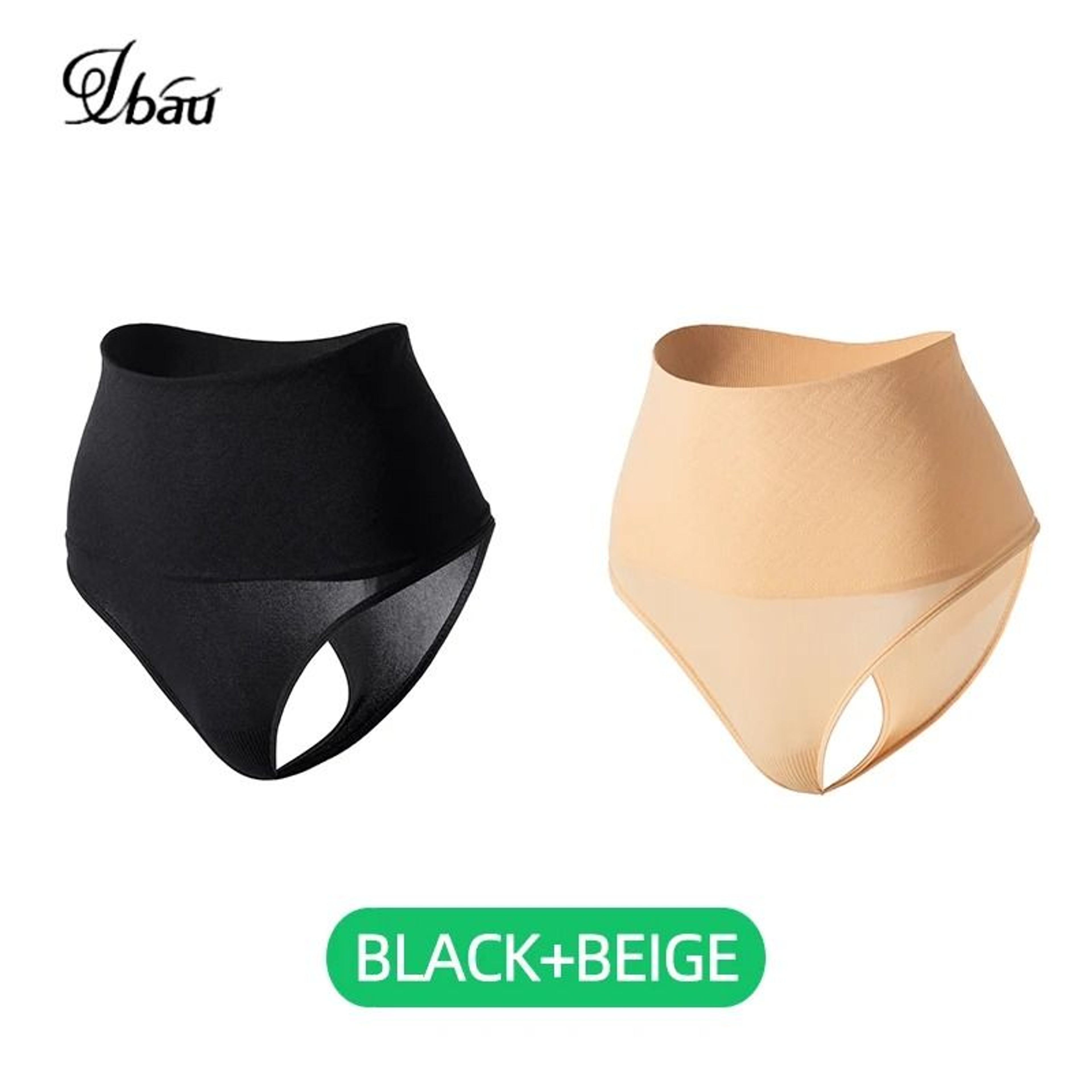High Waist Seamless Thong Panties Tummy Control Shaper Underwear 10