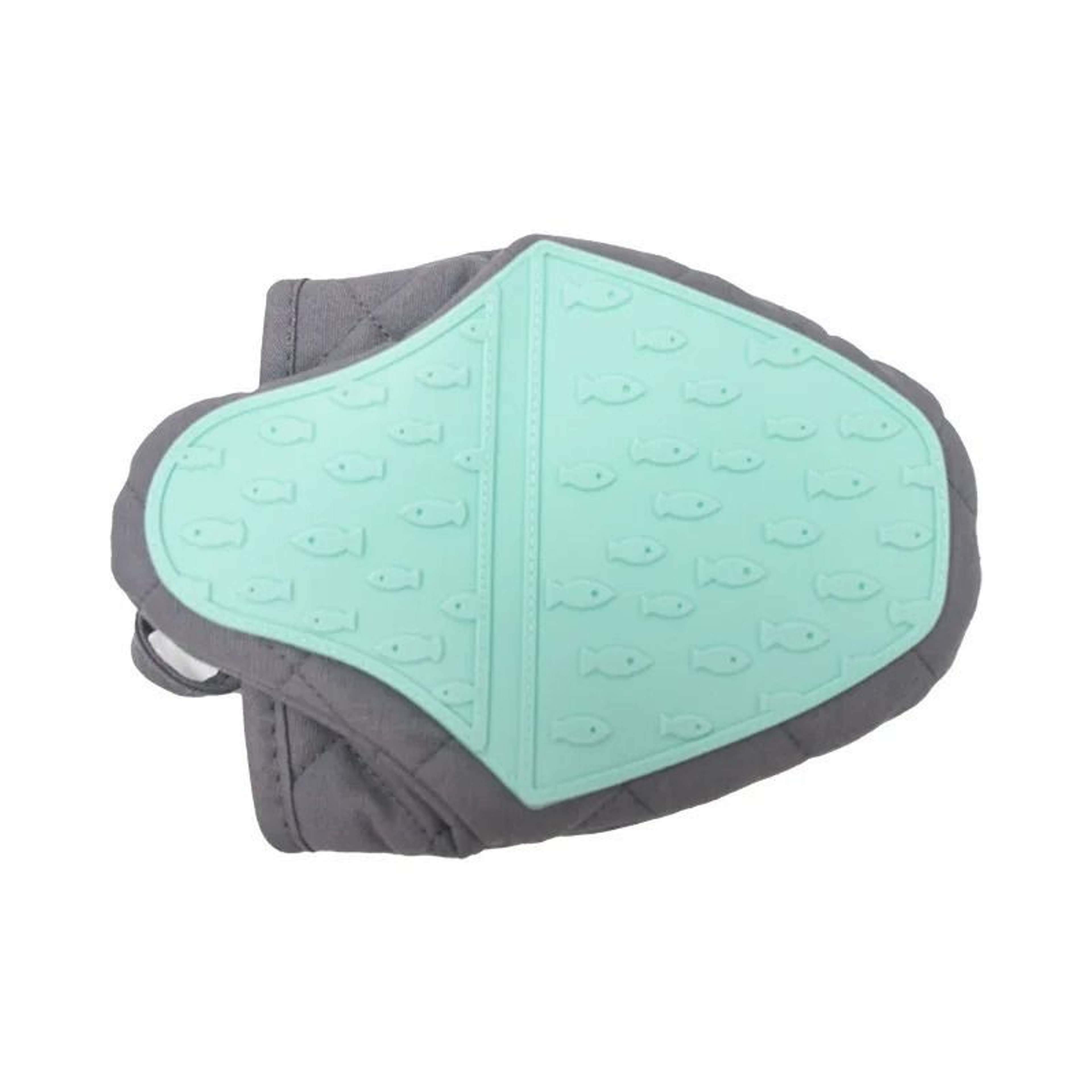 Fish Shaped Silicone Anti Scald Oven Gloves Kitchen Tray Holder 6