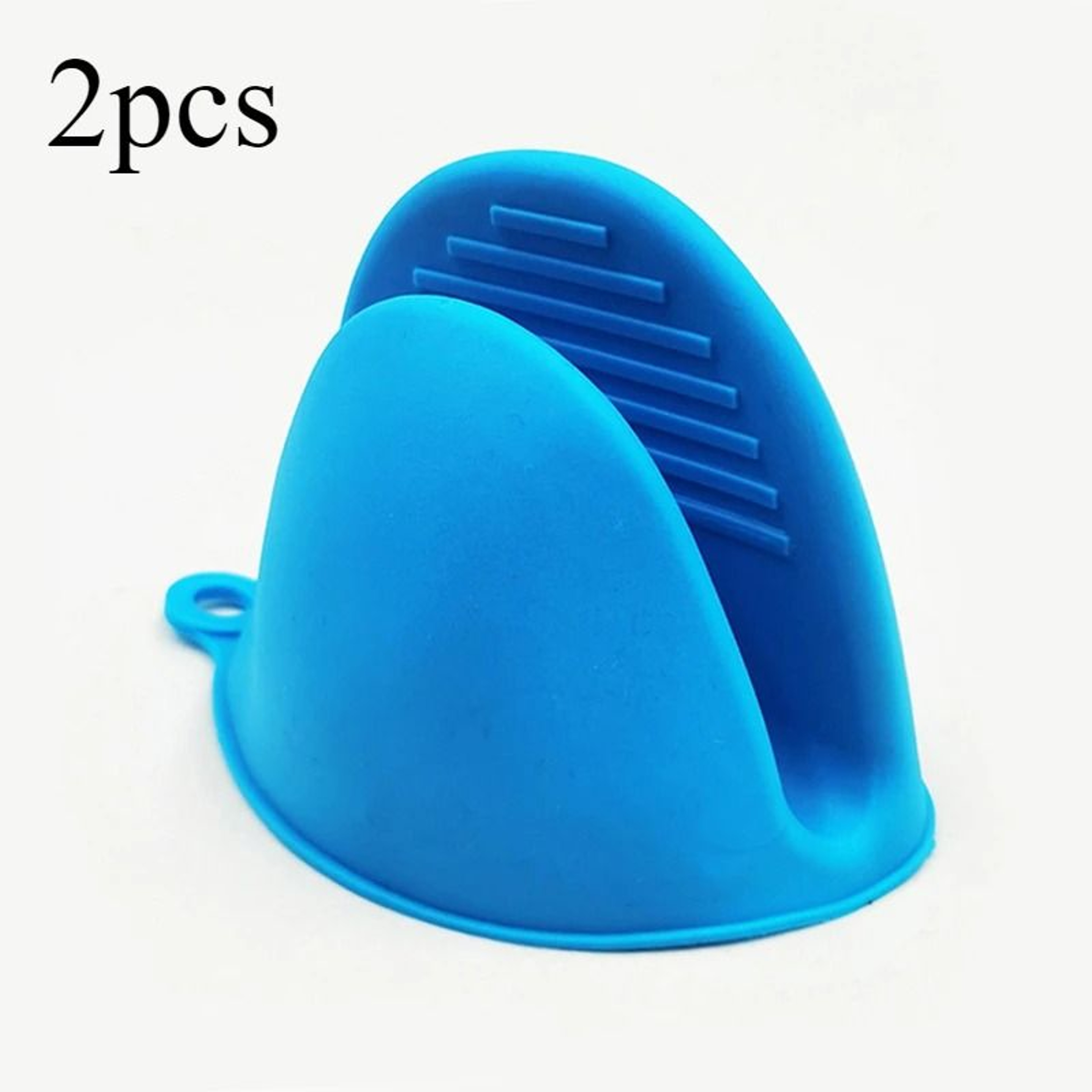 2pcs Thicken Baking Silicone Oven Mitts 6