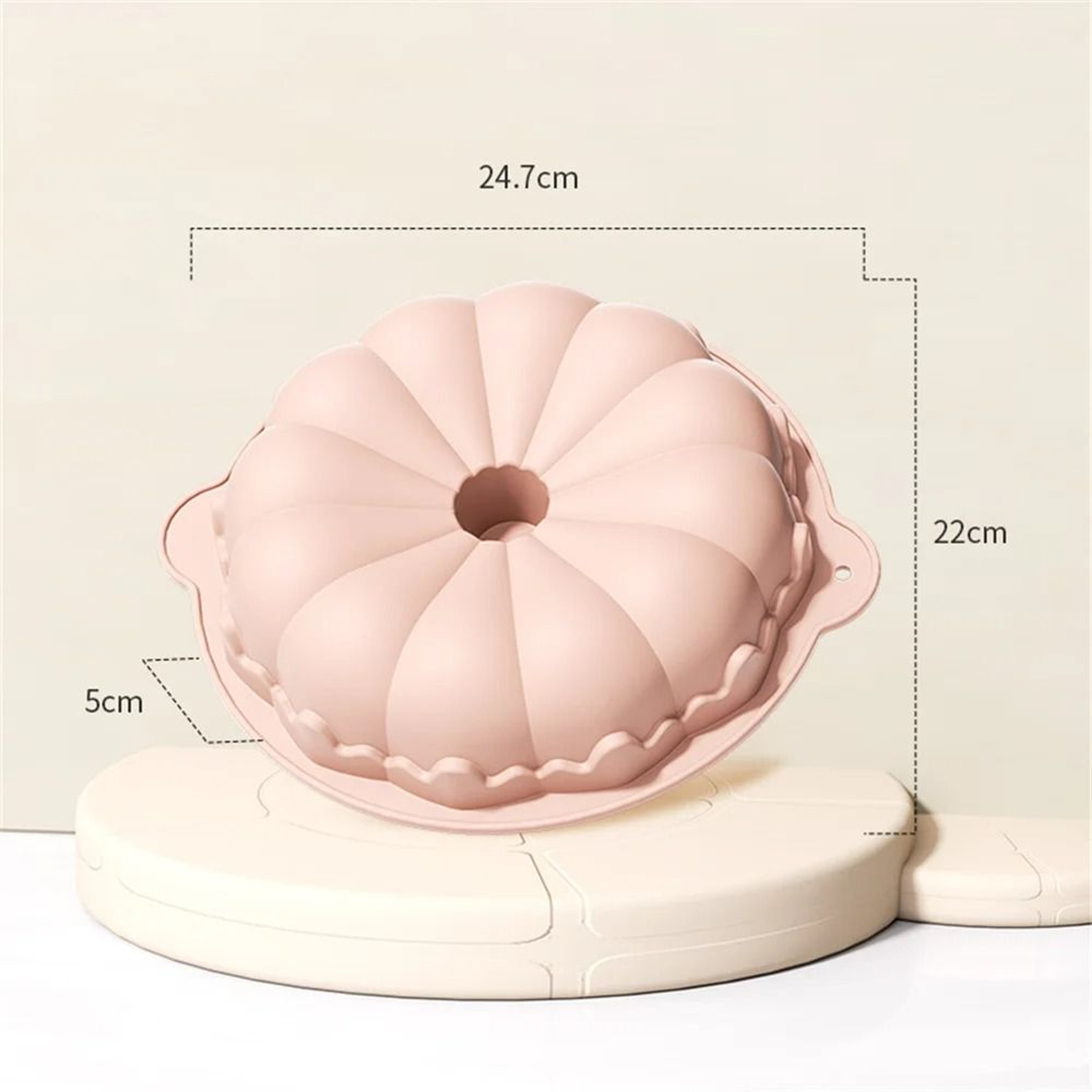 Silicone NonStick Cake Pan For Baking Cakes Brownies And Puddings 7