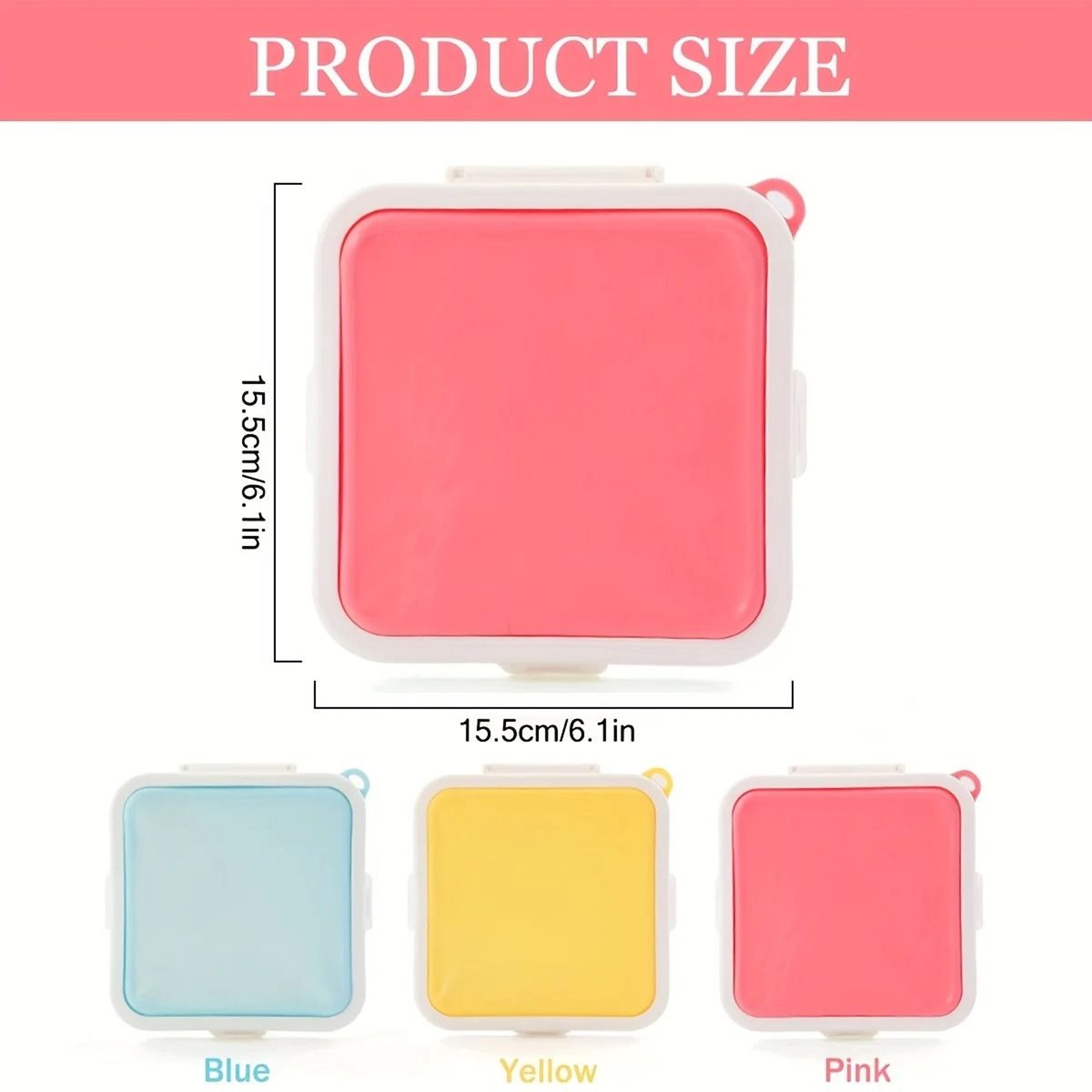 Silicone Sandwich Storage Box For Lunch And Travel 2