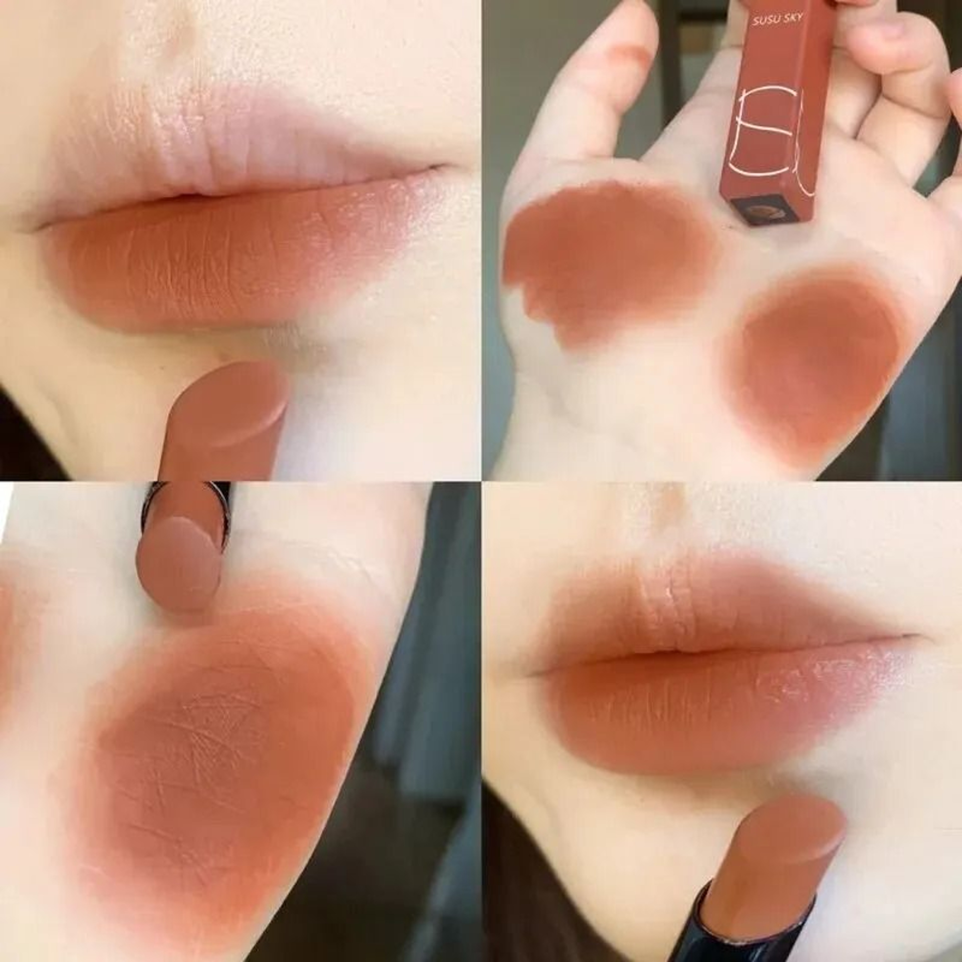 Thin Tube Matte Lipstick Waterproof Long Lasting 11
