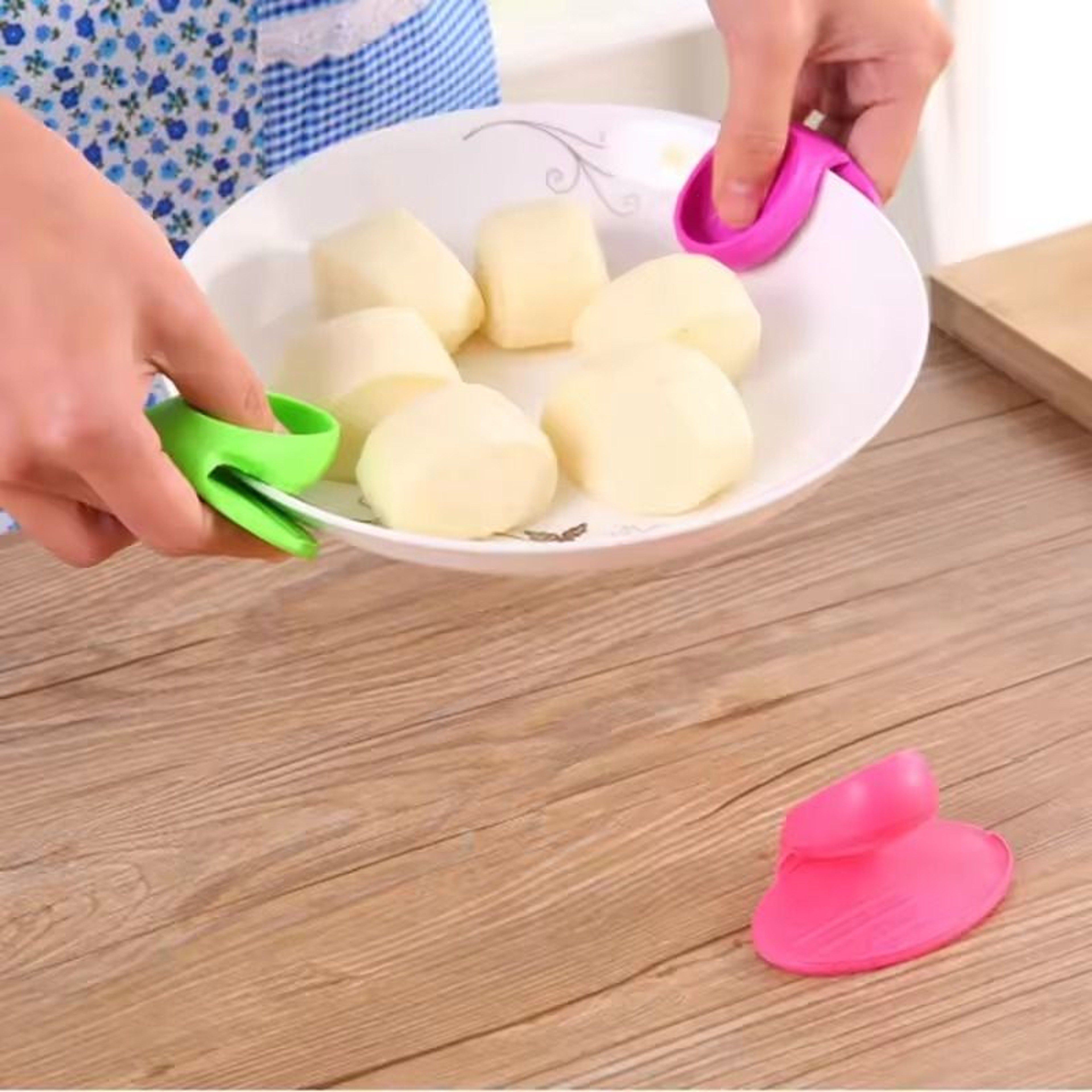 Silicone Insulated Finger Covers Heat Resistant Gloves 3