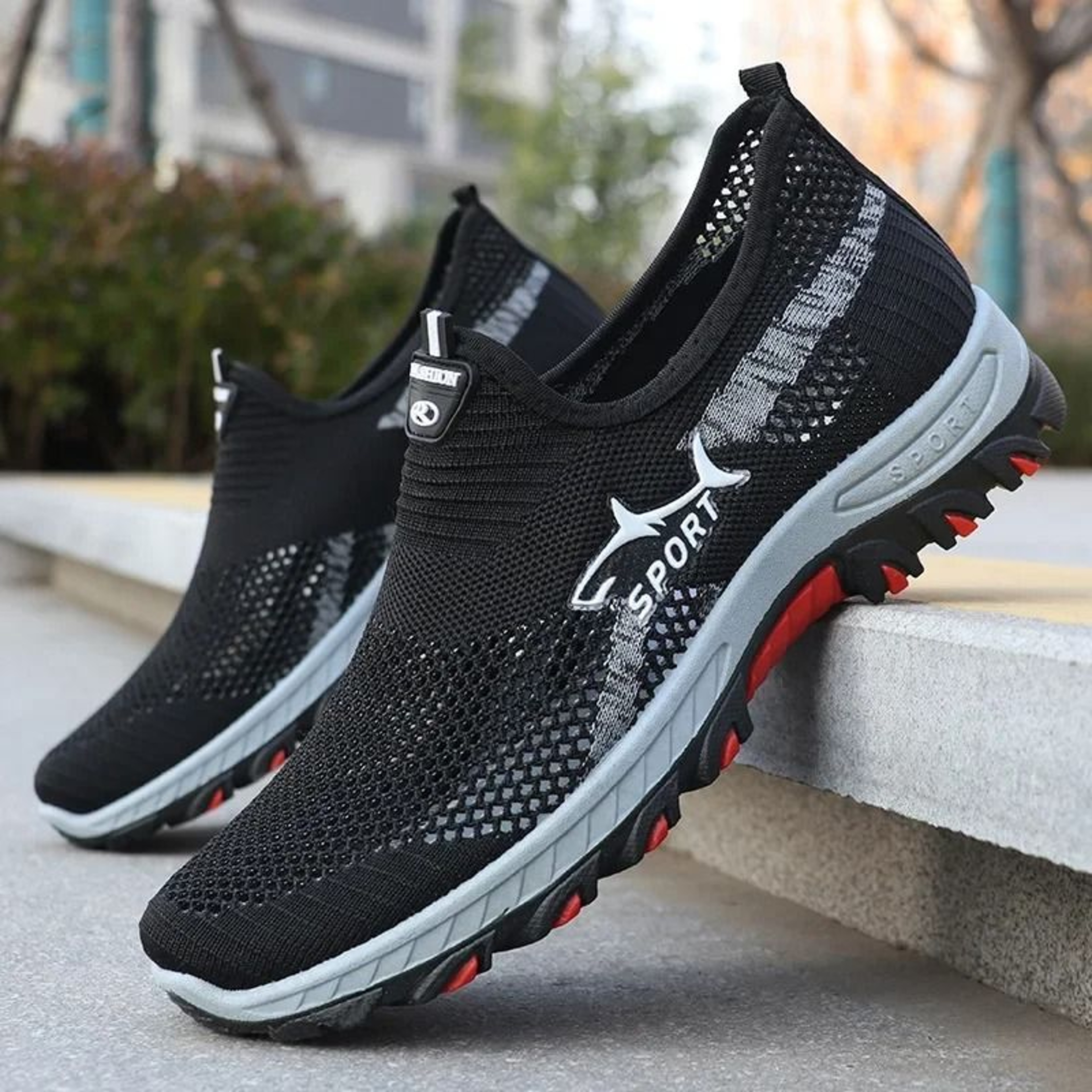 Men Summer Breathable Mesh Sneakers 4