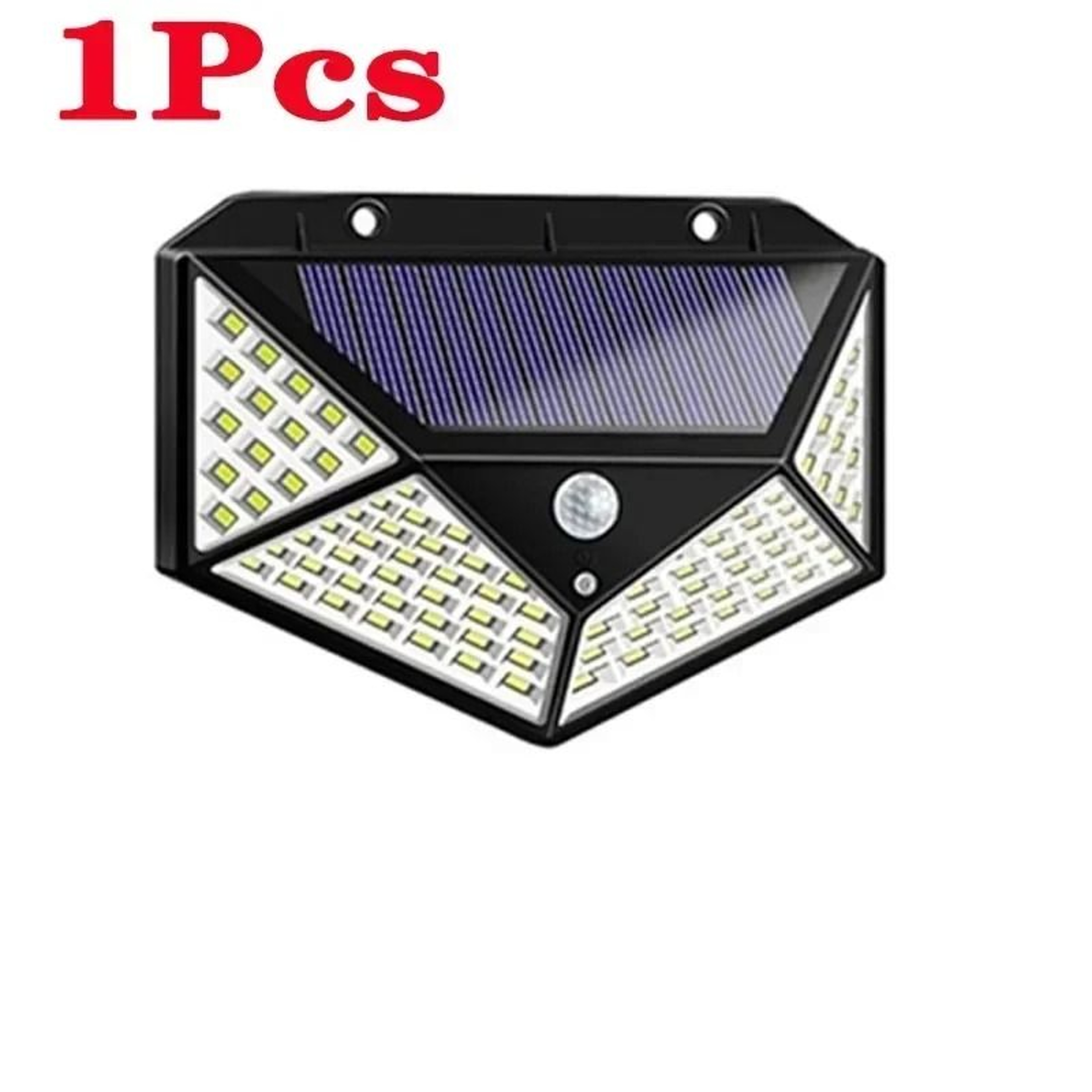 100 LED Solar Wall Lights Outdoor Motion Sensor Solar Powered Garden Lamp 6