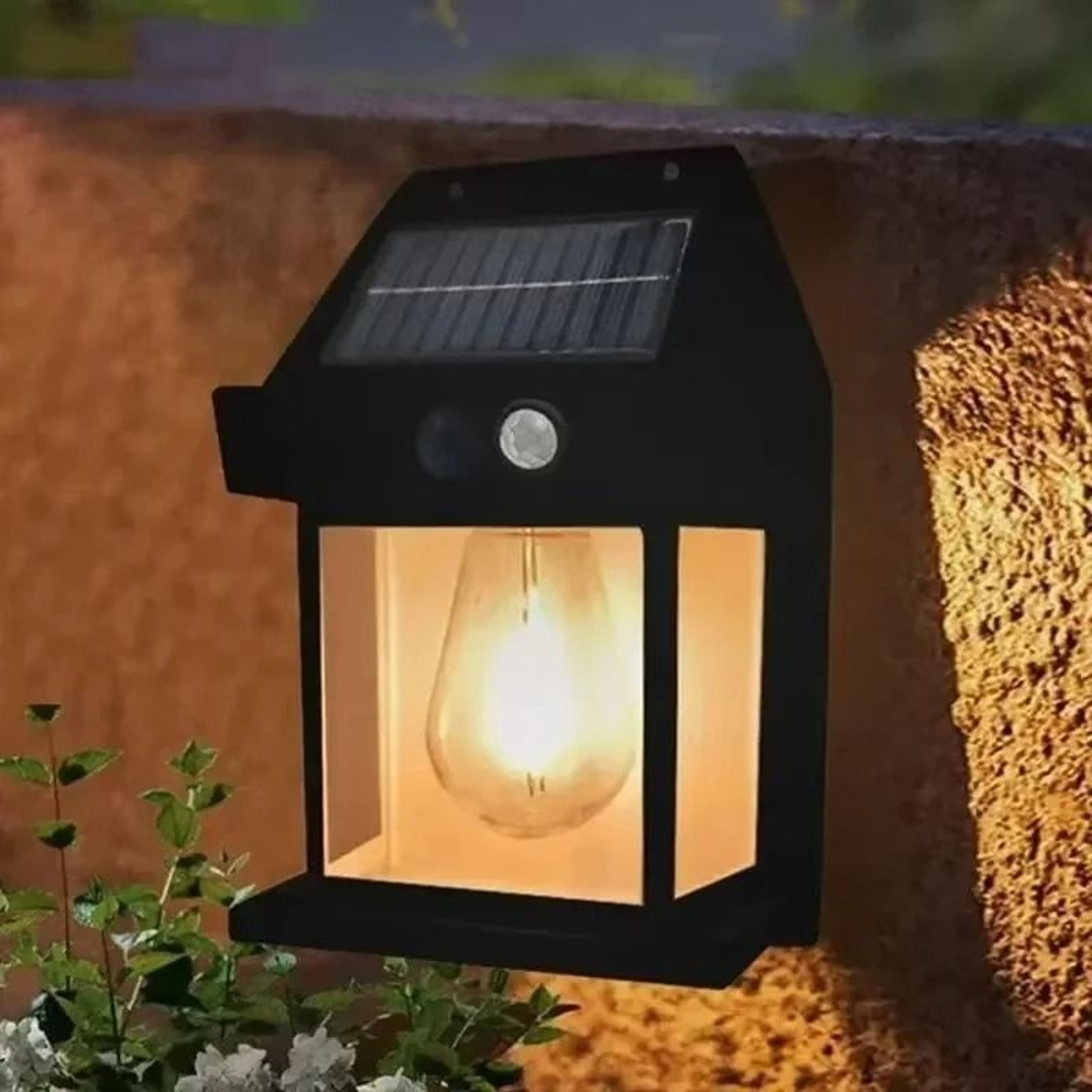 Outdoor Solar Powered LED Street Light Waterproof Garden Lamp 0