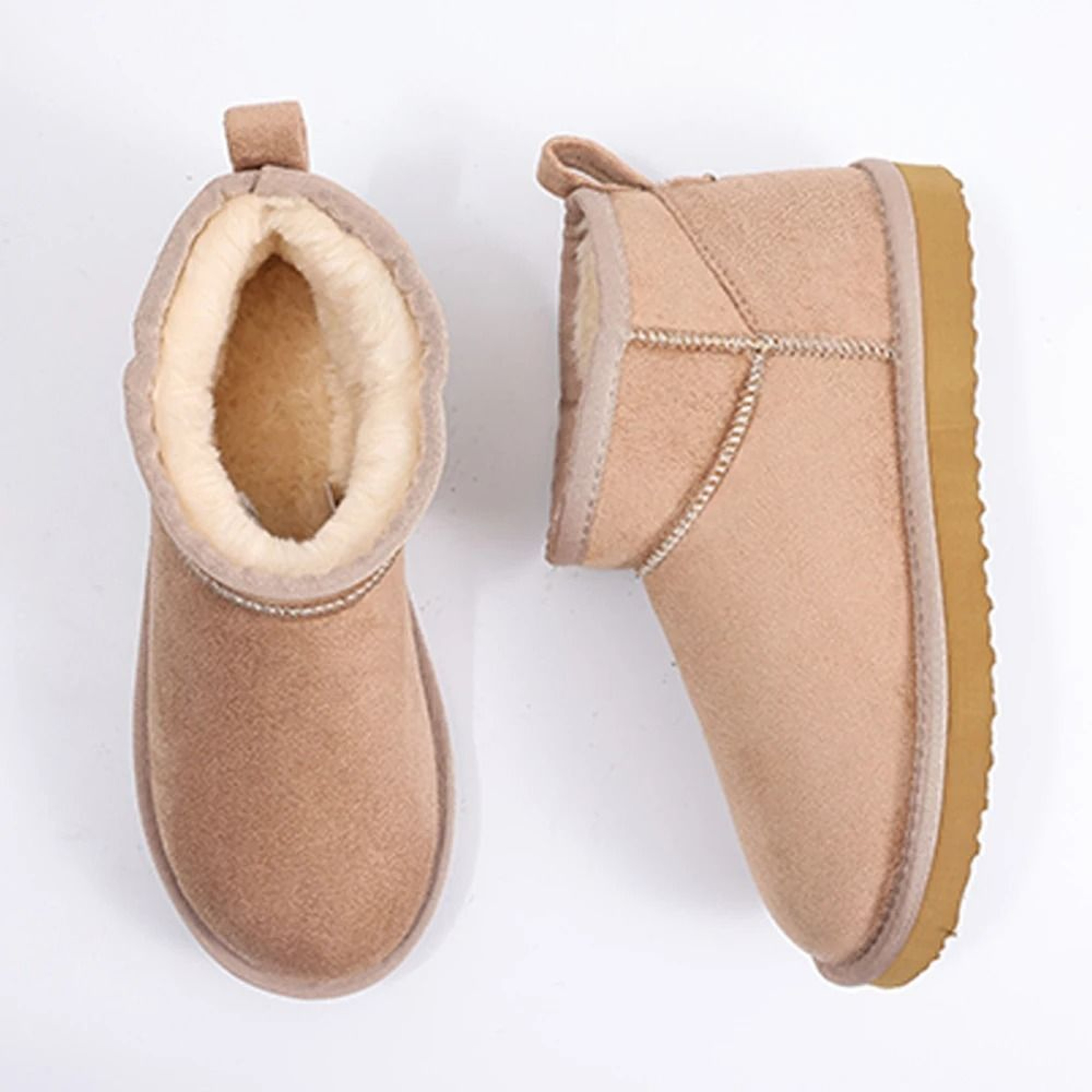 Bebealy Outdoor Snow Boots Winter Super Warm Short Ankle Boots For Women 2
