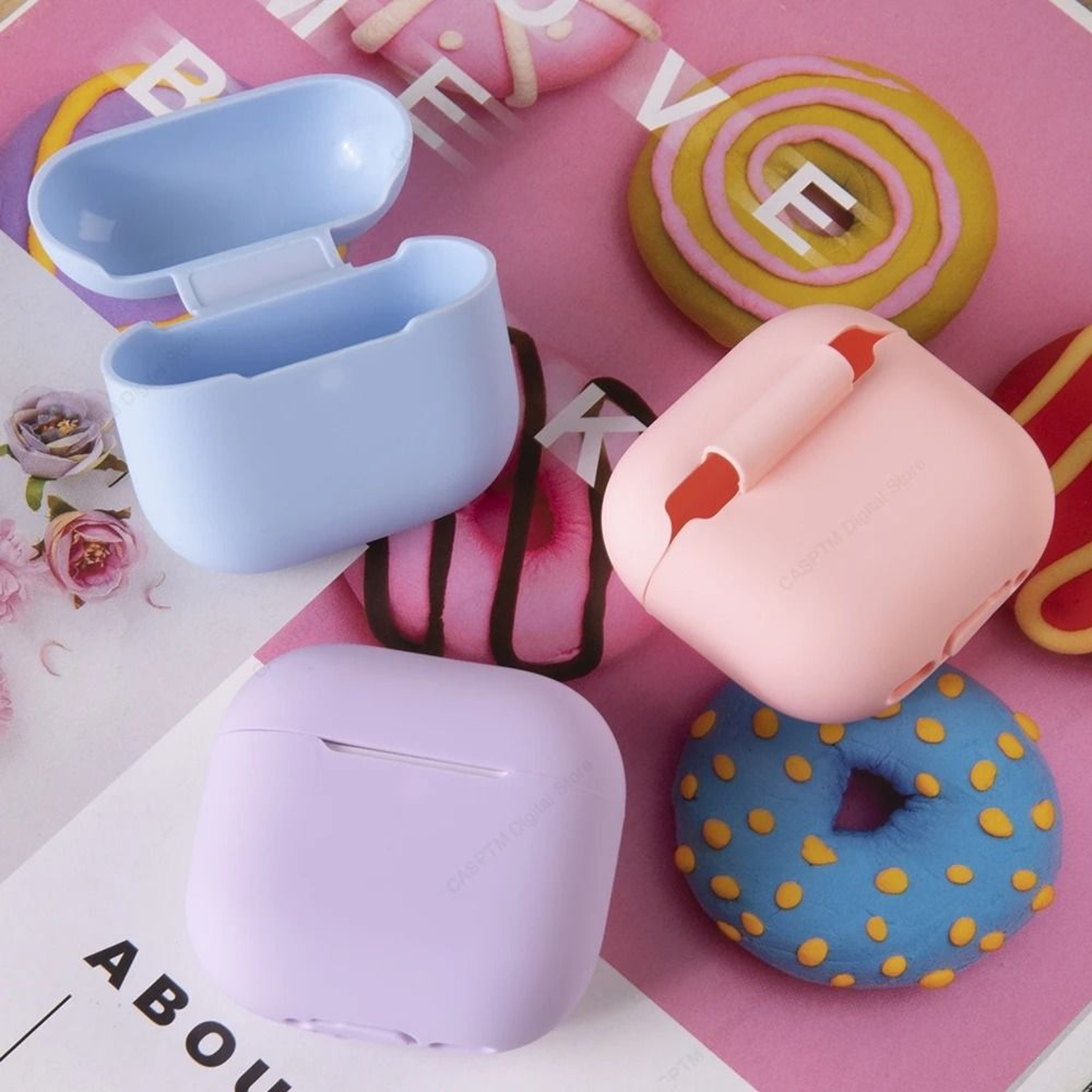Silicone Protective Case For AirPods 4th Generation 3