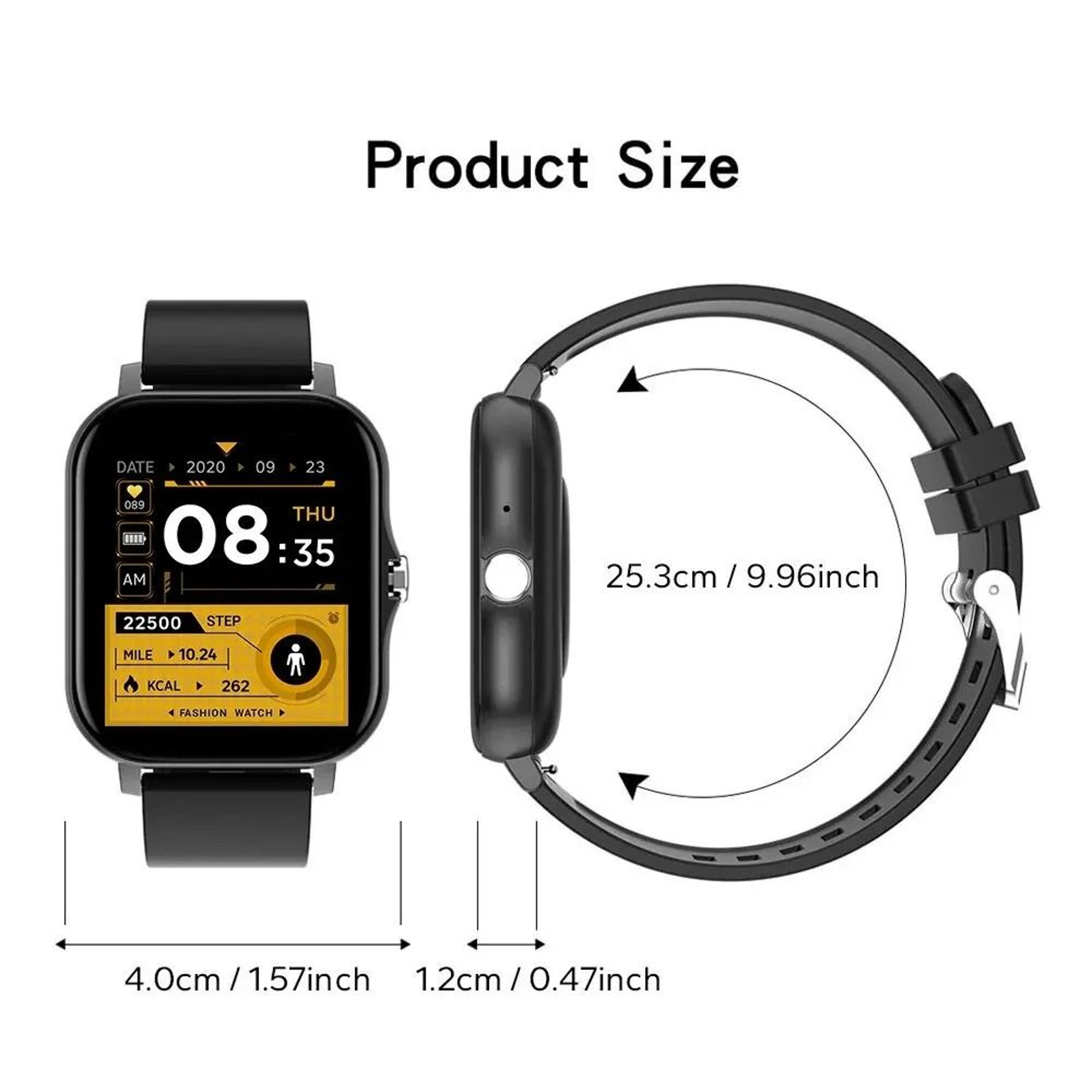 Smartwatch Bluetooth Call 144 Inch HD Screen Blood Oxygen And Pressure Monitor 5