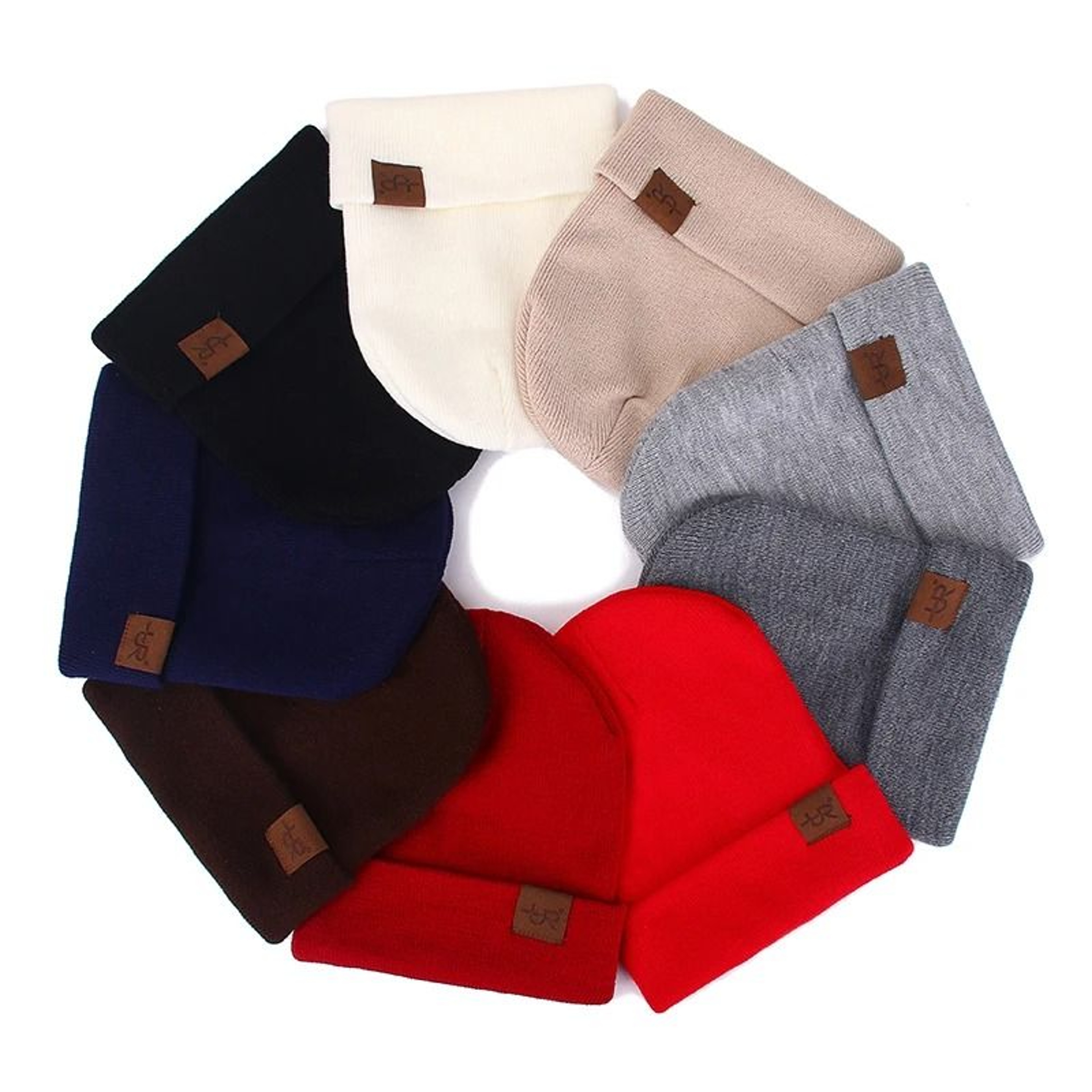 Unisex Beanie Hat URGENTMAN Casual Warm Knitted Winter Hat 1