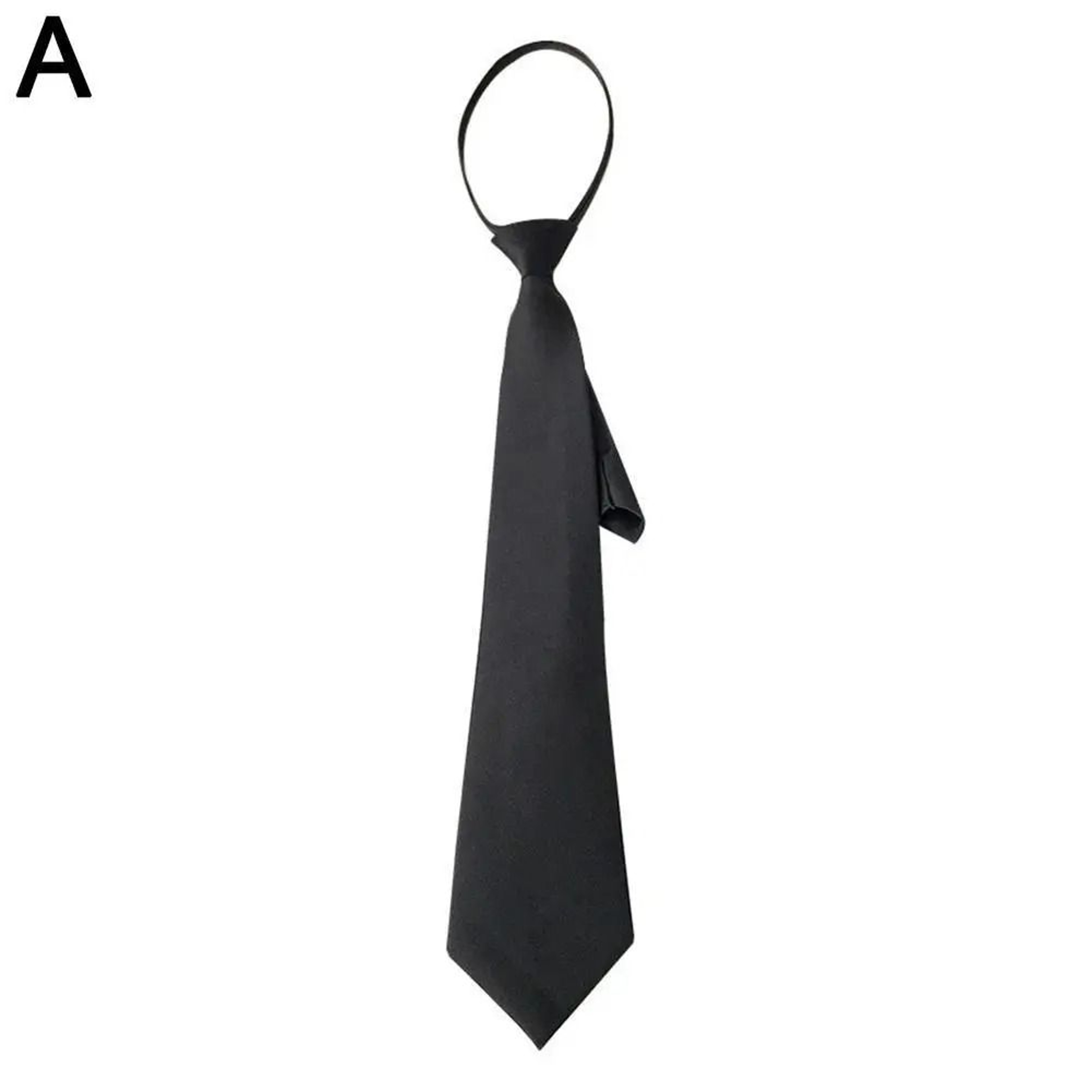 Unisex Silk Narrow Neck Tie Retro Korean Style For Men And Women 7