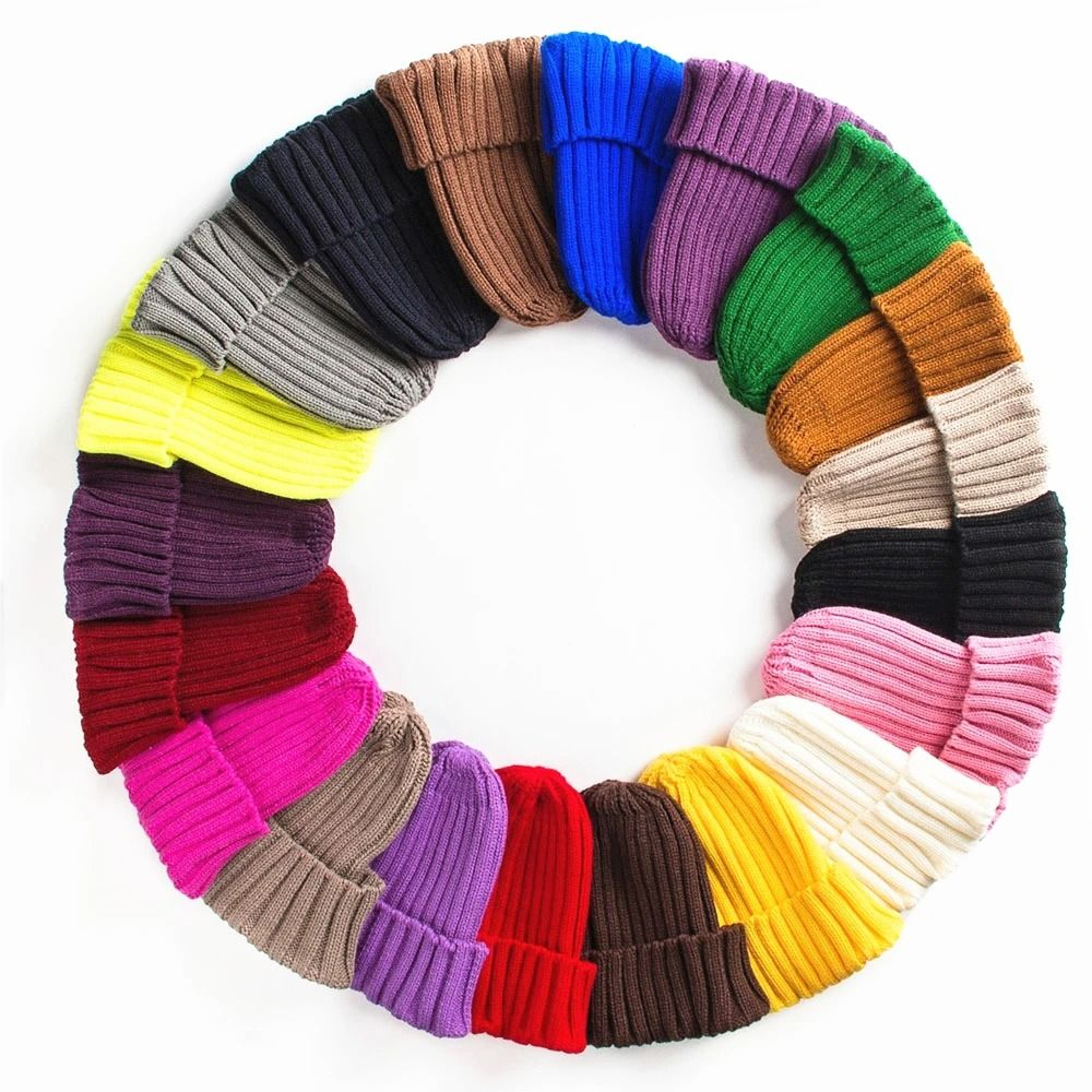 Knitted Woolen Hood For Men And Women With Ear Protection Warm Winter Hat 5
