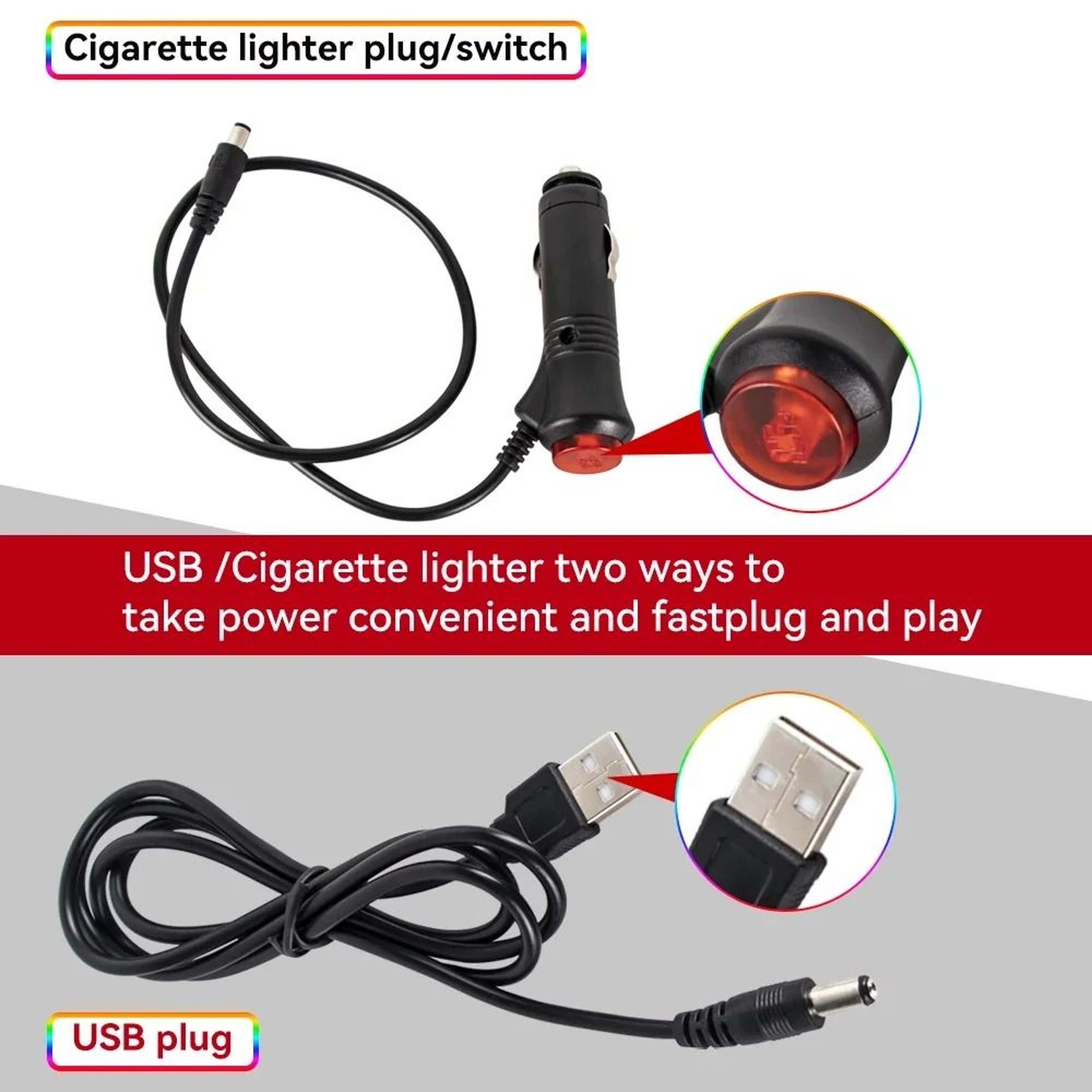 Neon 36 48 72 LED Car Interior Ambient Foot Light Wireless Remote Music APP Control RGB Decorative  4