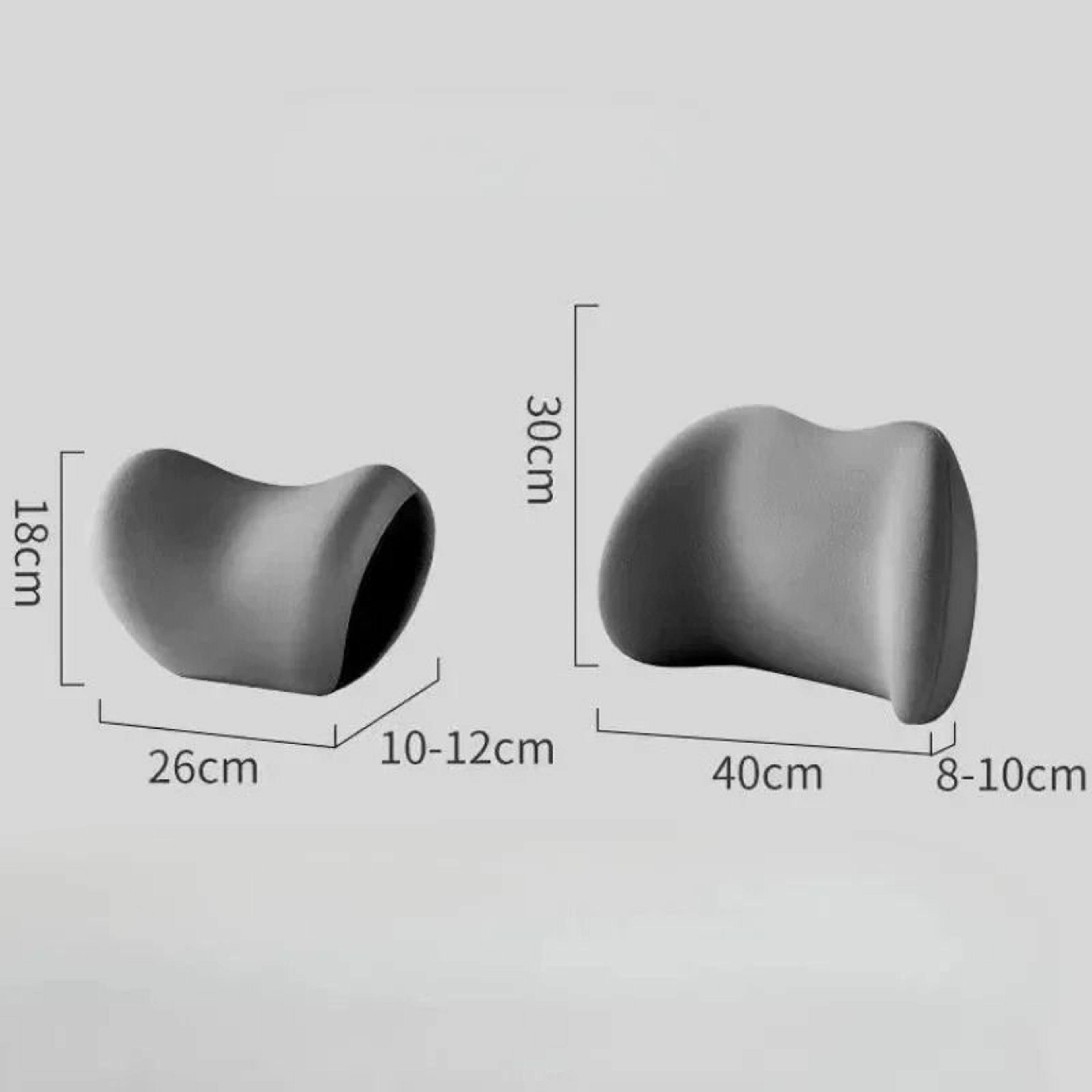 Car Headrest Lumbar Support Pillow Cushion 5