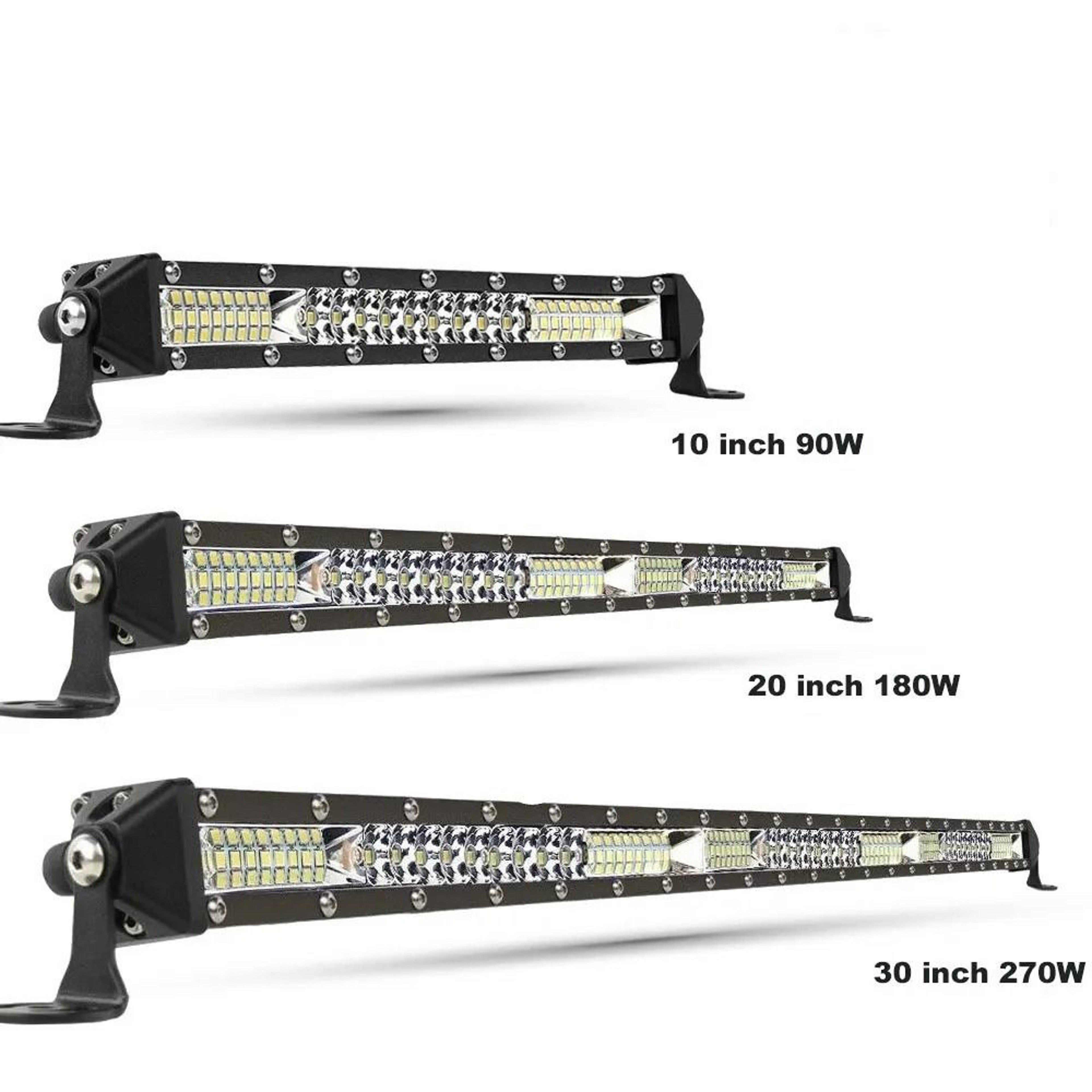 Slim Spot Flood LED Light Bar 12V  24V OffRoad Work Lamp 0