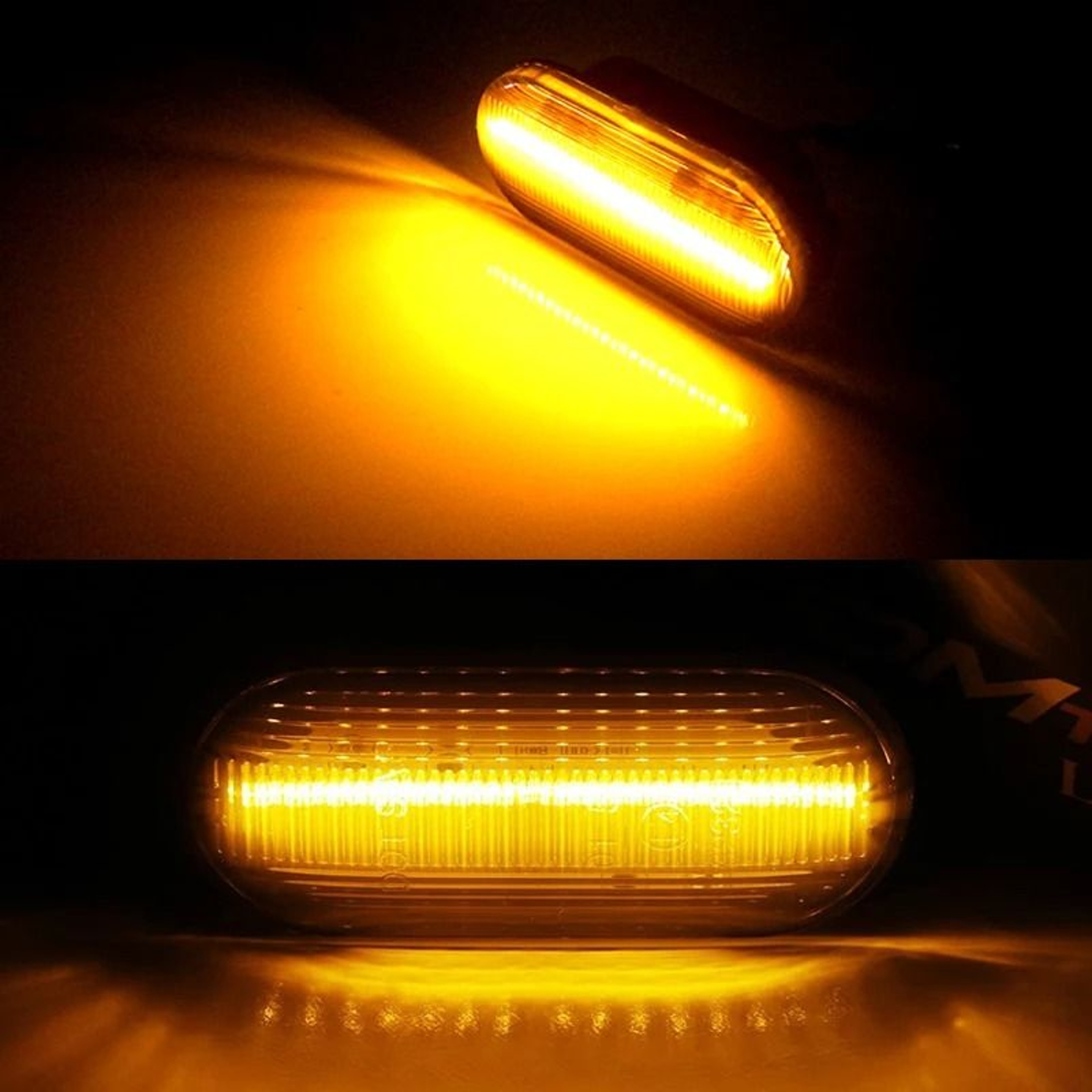 LED Dynamic Side Marker Turn Signal Light Kit For VW Golf Bora MK4 3