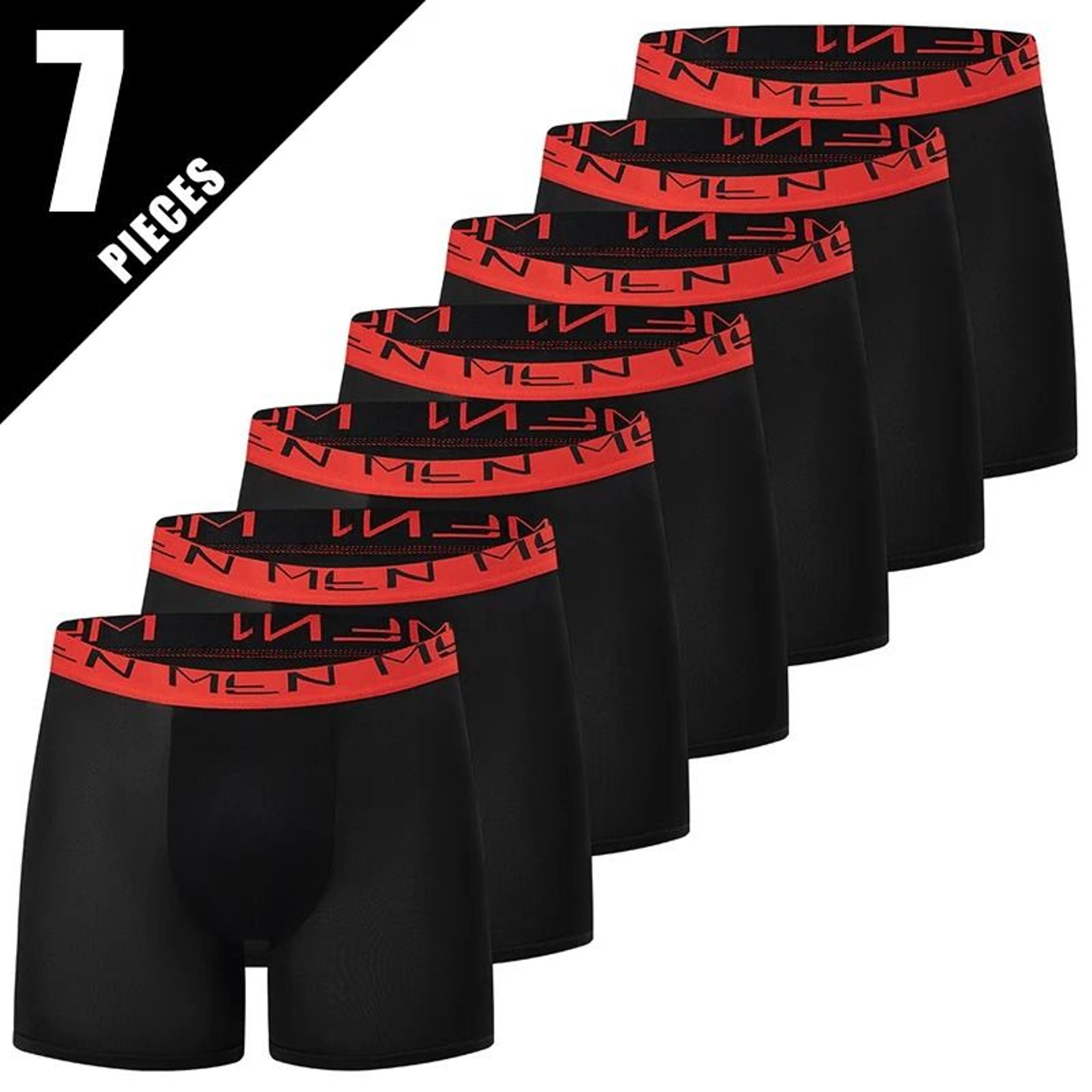 Mens Breathable Stretch Long Underwear Shorts Comfortable Athletic Boxer Briefs 7