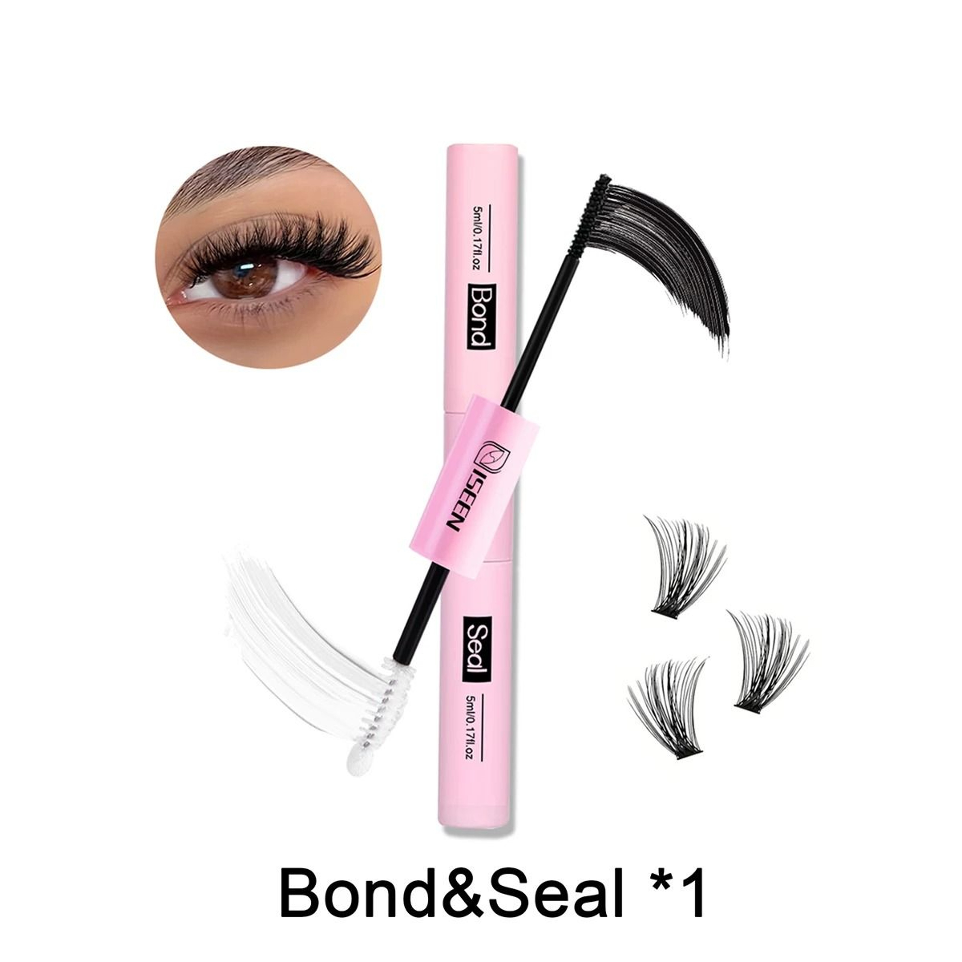 Lash Bond And Seal Super Hold Eyelash Glue For Long Lasting DIY Lash Clusters 6
