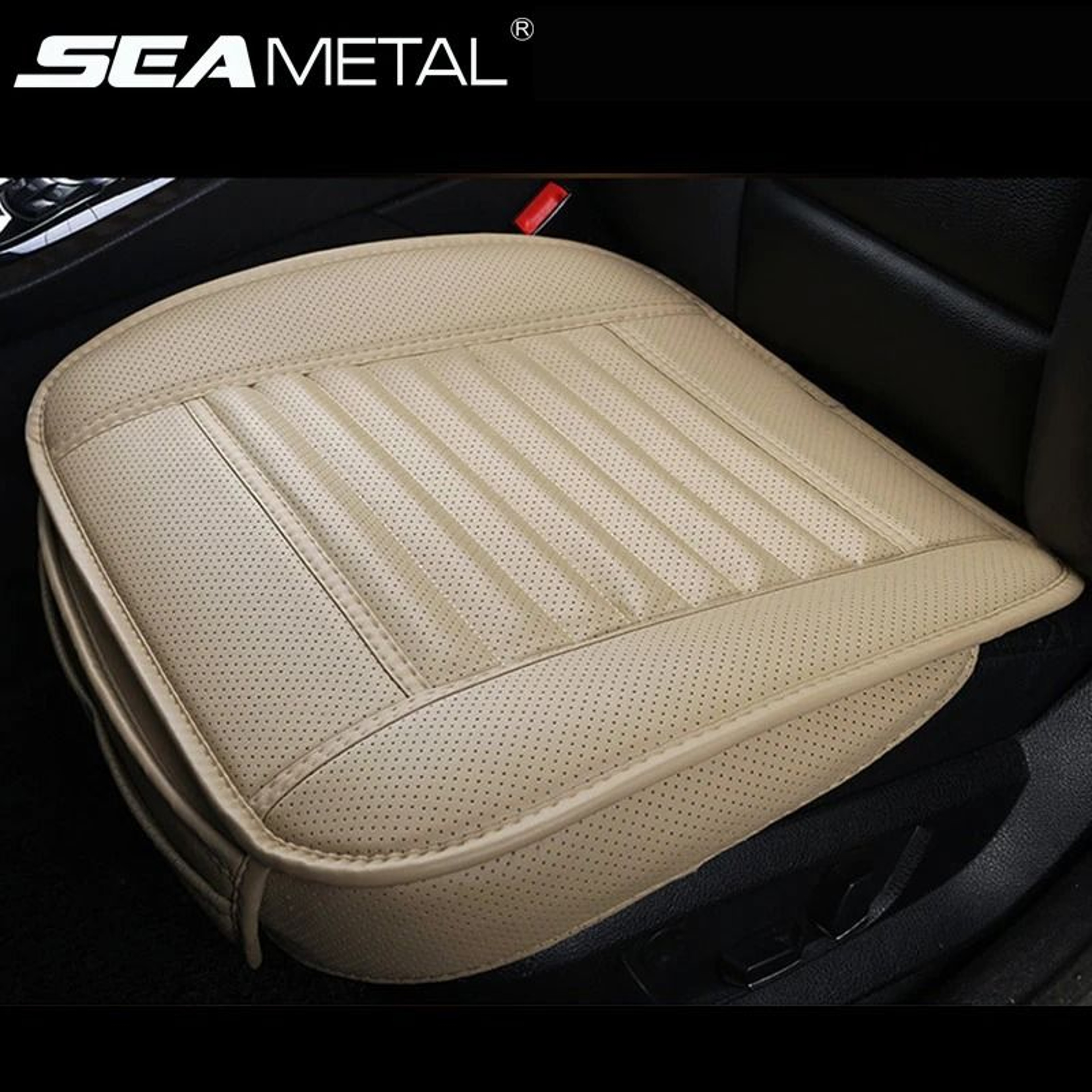 Universal Leather Car Seat Covers Cushion Protector For Front And Back Seats 0
