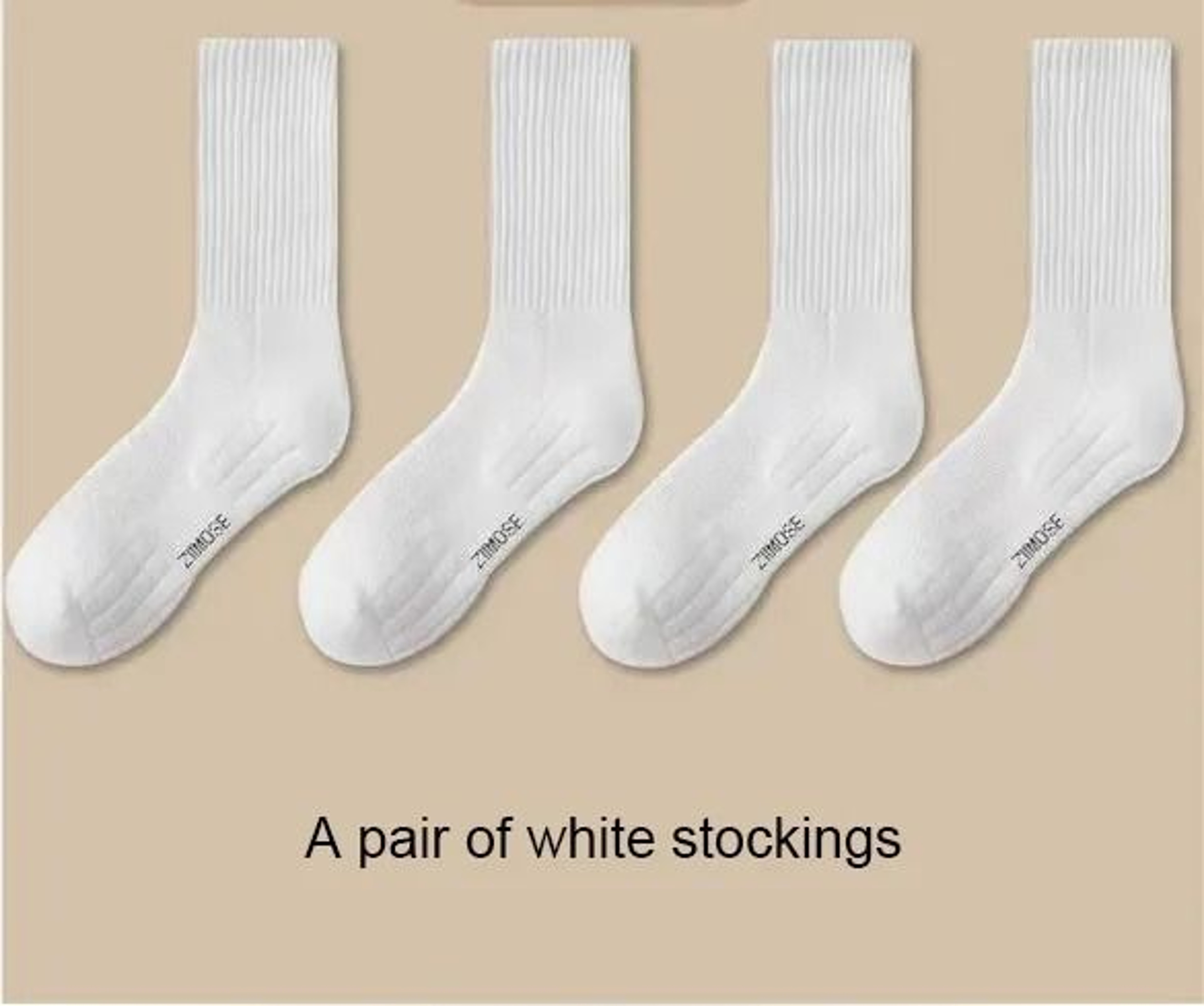 Mens Cotton Mid Tube Sports Socks With Thick Towel Bottom And Deodorizing Comfort 9