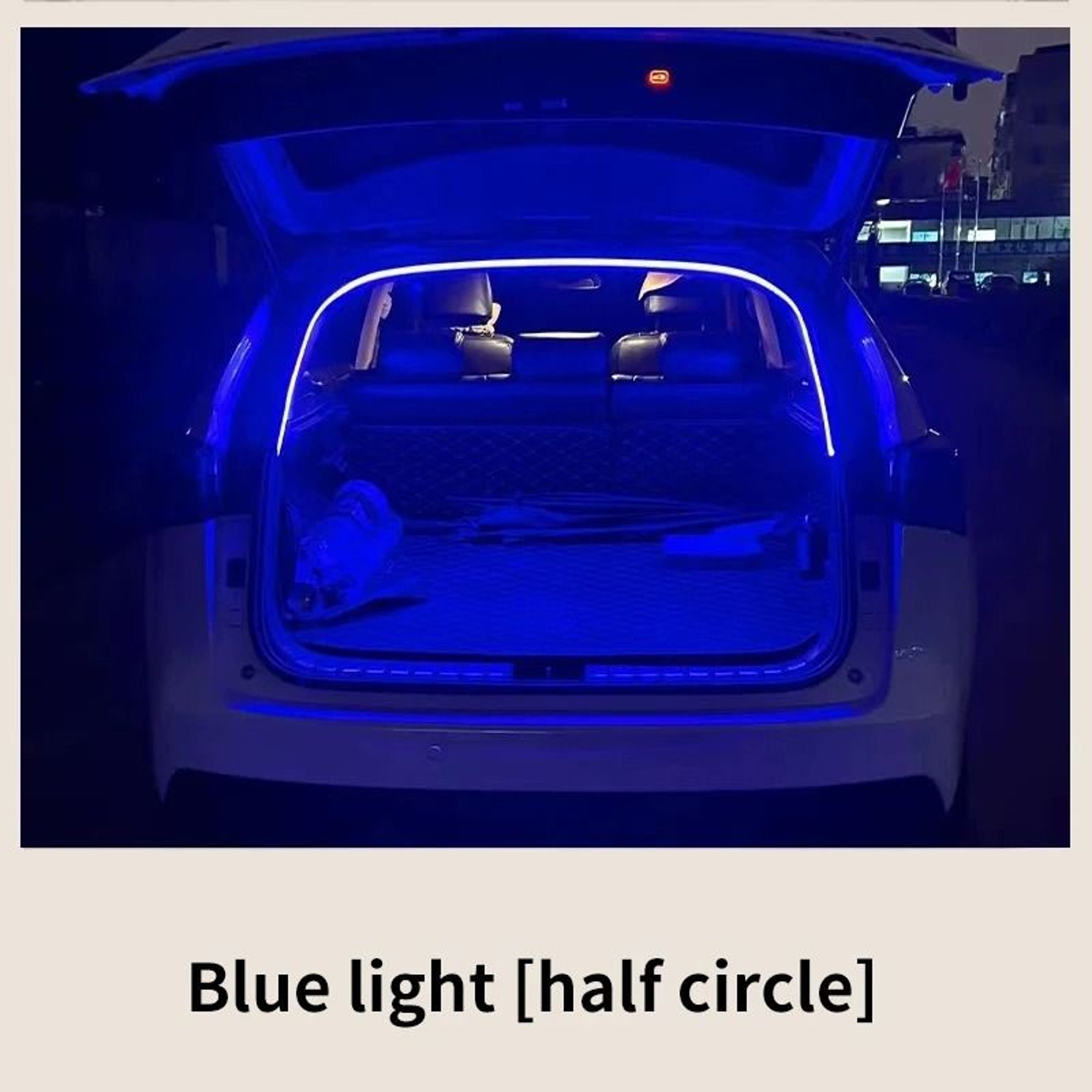 Car Trunk Automatic Sensing LED Light Strip For Bright Interior Tailgate Lighting 6
