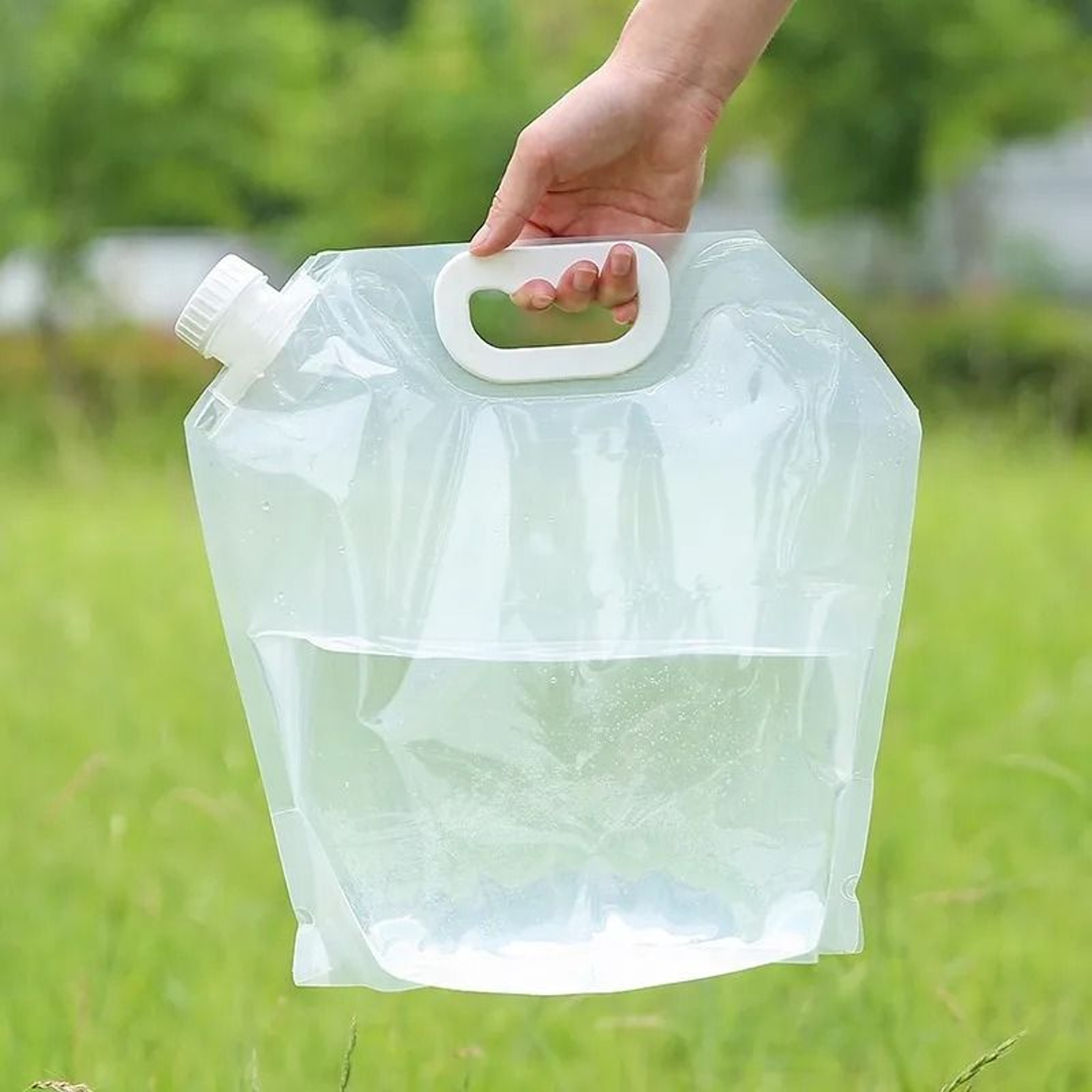 Portable Folding Water Storage Bag For Outdoor Camping  Hiking 6