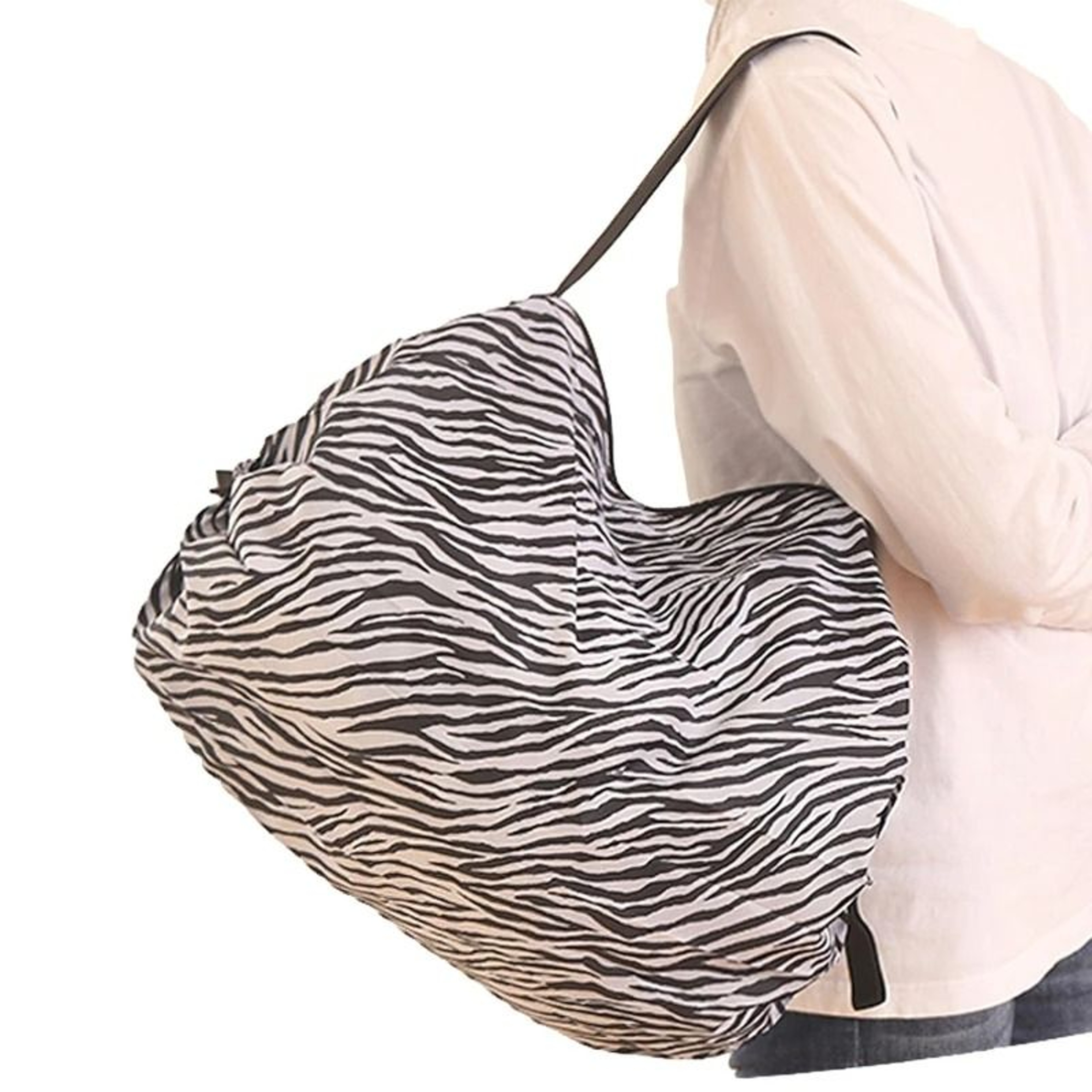 Foldable Waterproof Shopping Bag Portable Travel Storage Tote 3