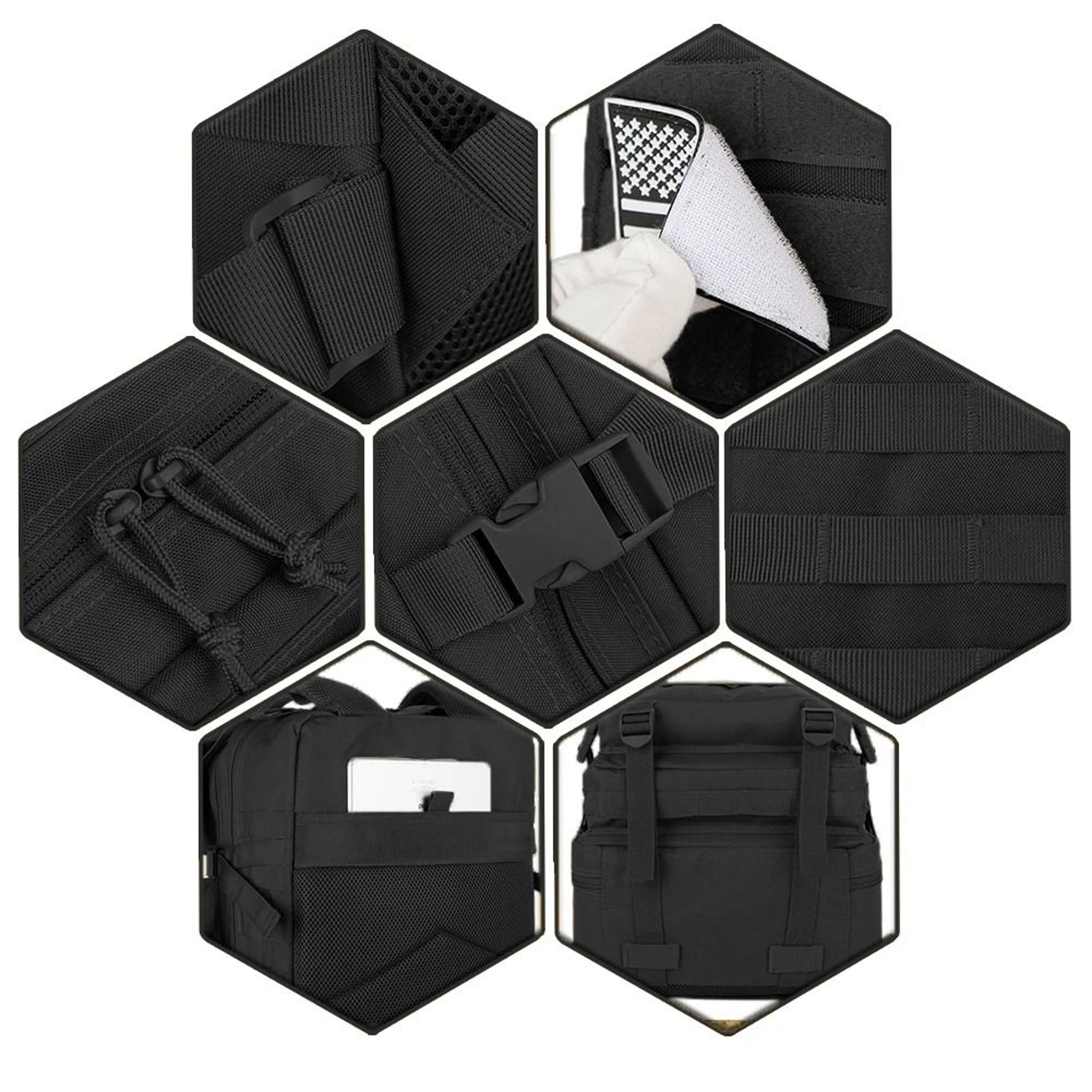 Large Capacity Tactical Outdoor Backpack For Hiking Travel And Survival 4