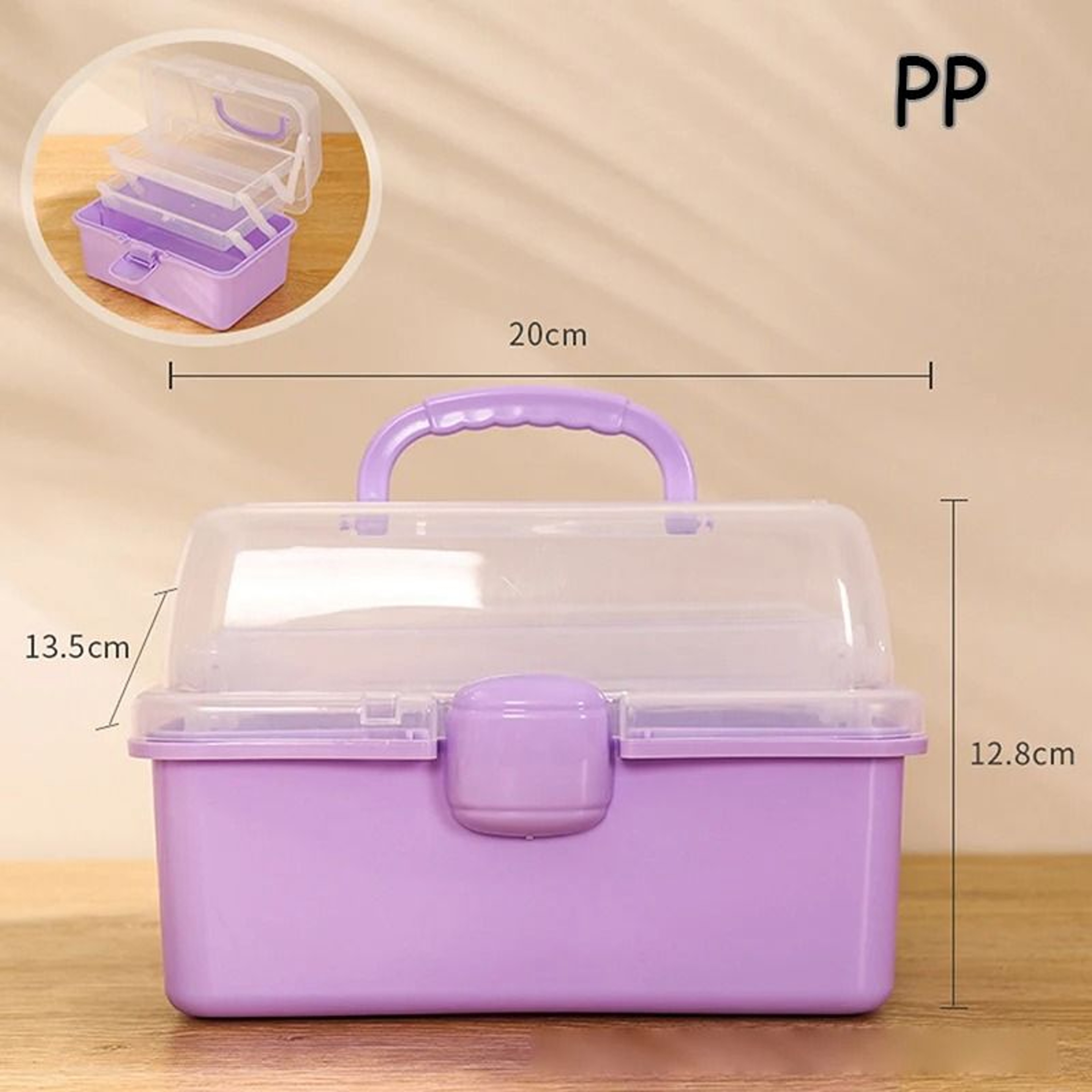 Foldable Three Tier Storage Box For Kids Accessories And Jewelry Organization 6