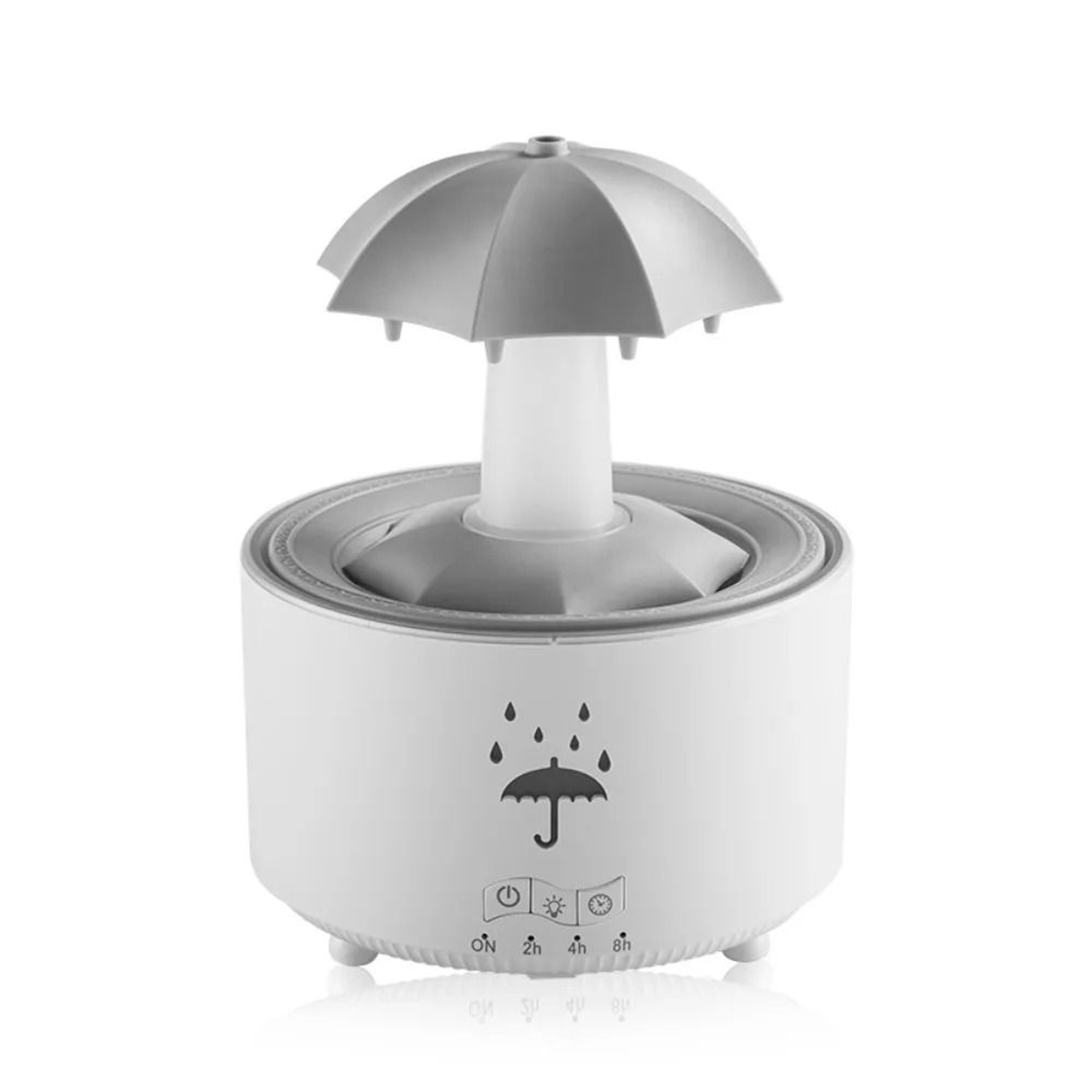Rotating Umbrella Water Drop Air Humidifier With Colorful Night Lights And Quiet Mist Aroma Diffuse 6