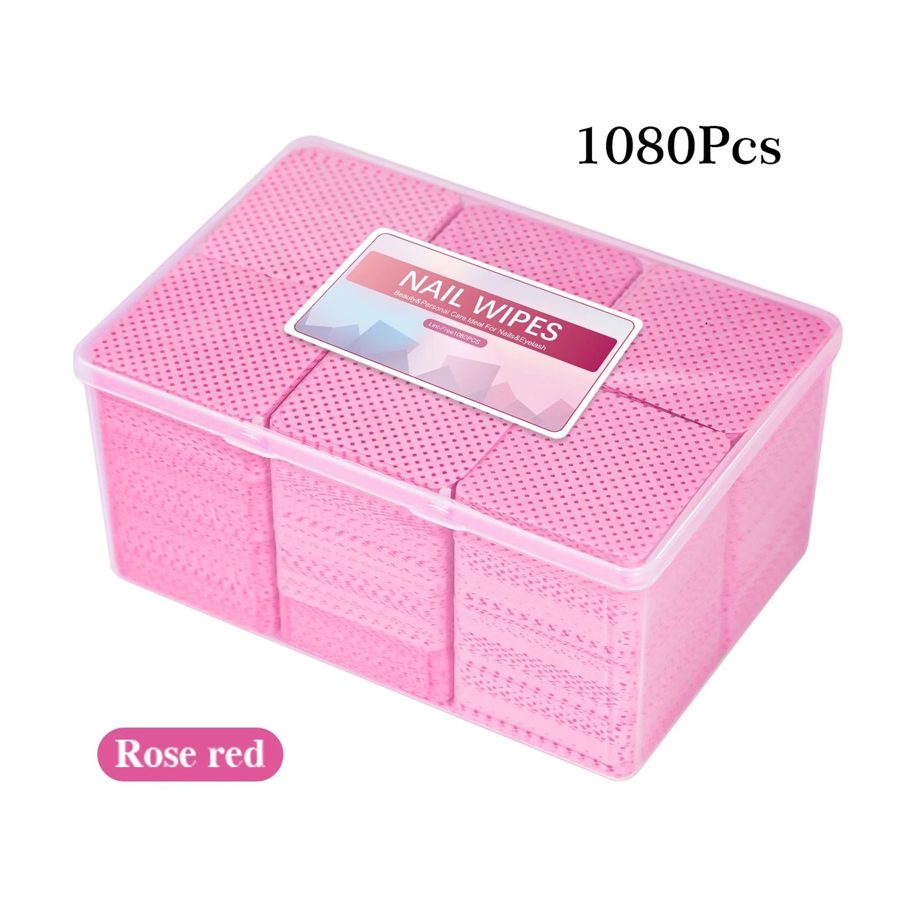 Lint Free Nail Polish Remover Cotton Wipes UV Gel Cleaner Pads For Manicure And Nail Art 17